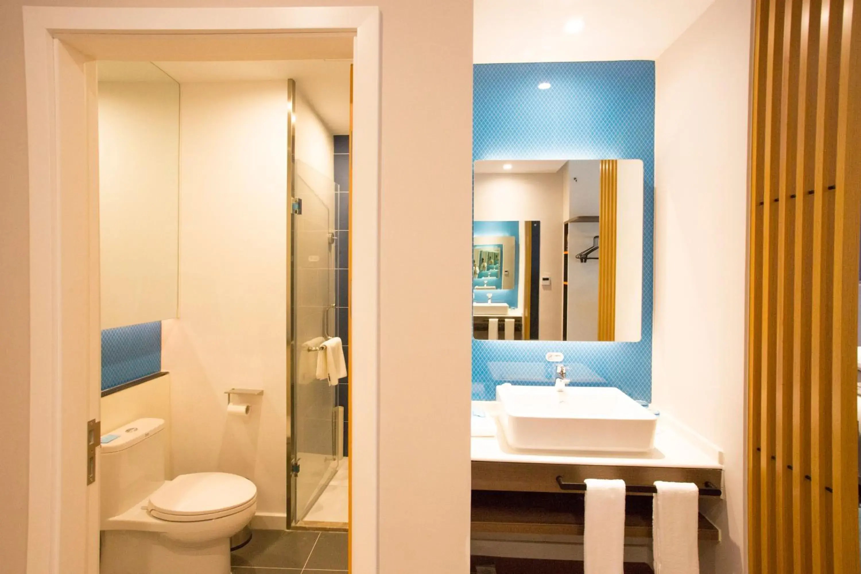 Photo of the whole room, Bathroom in Holiday Inn Express - Wuhan Optical Valley, an IHG Hotel