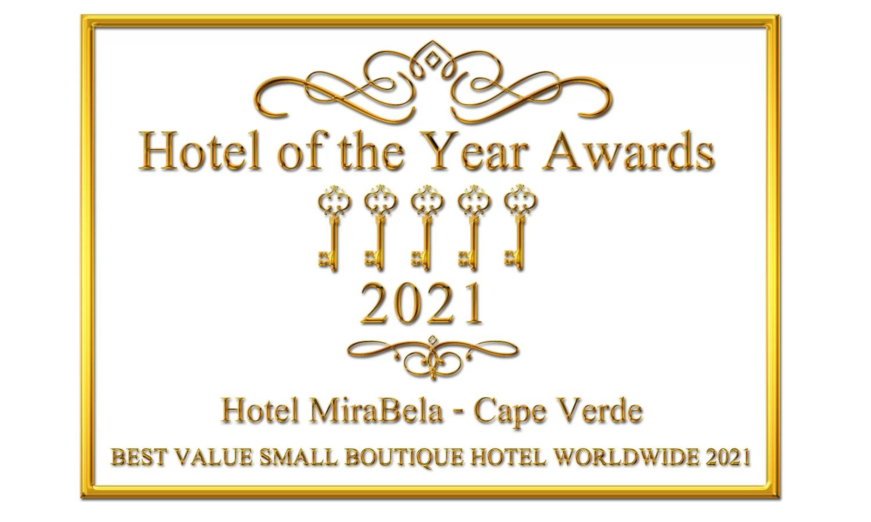 Certificate/Award in Hotel MiraBela