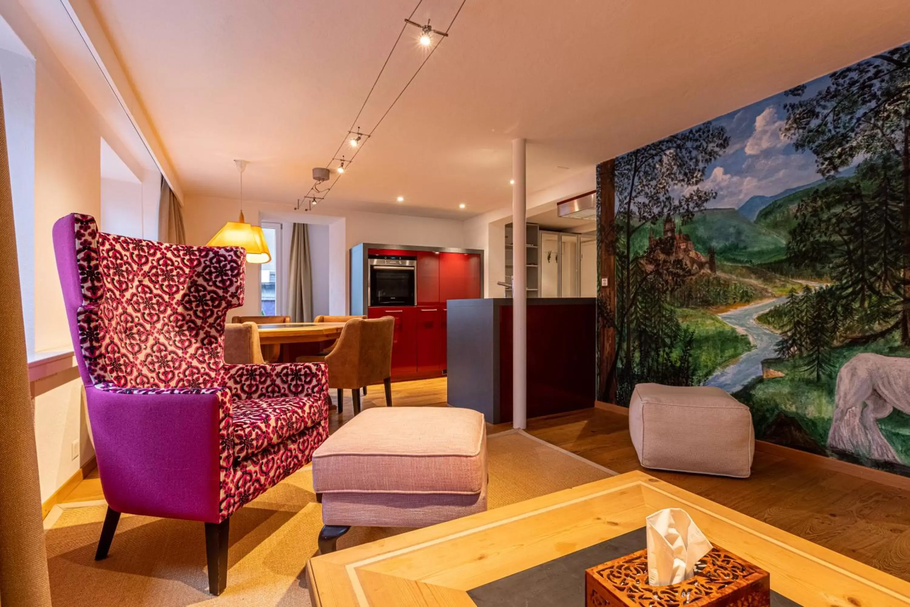 Living room, Seating Area in Home Hotel Arosa