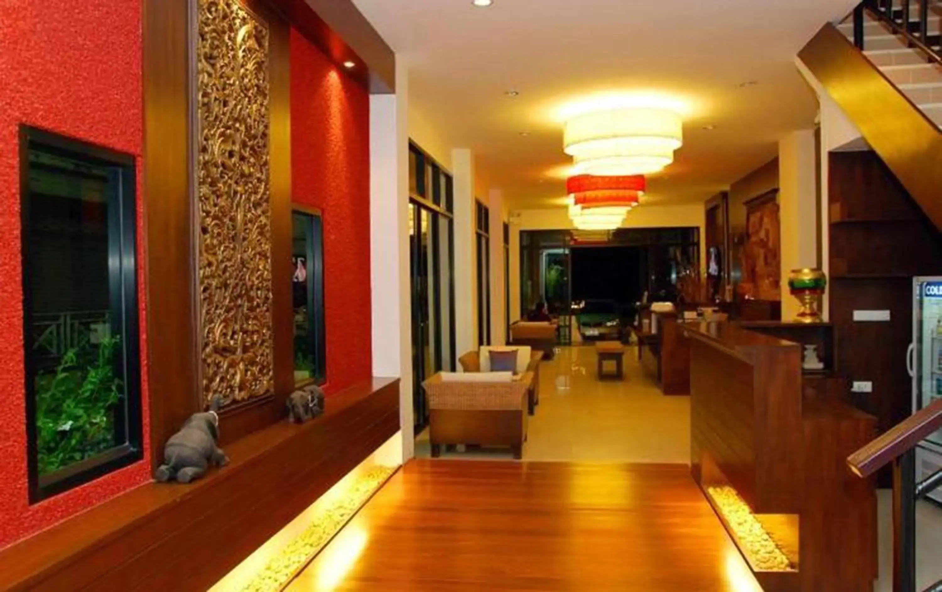 Communal lounge/ TV room in Nicha Suite Hua Hin Hotel