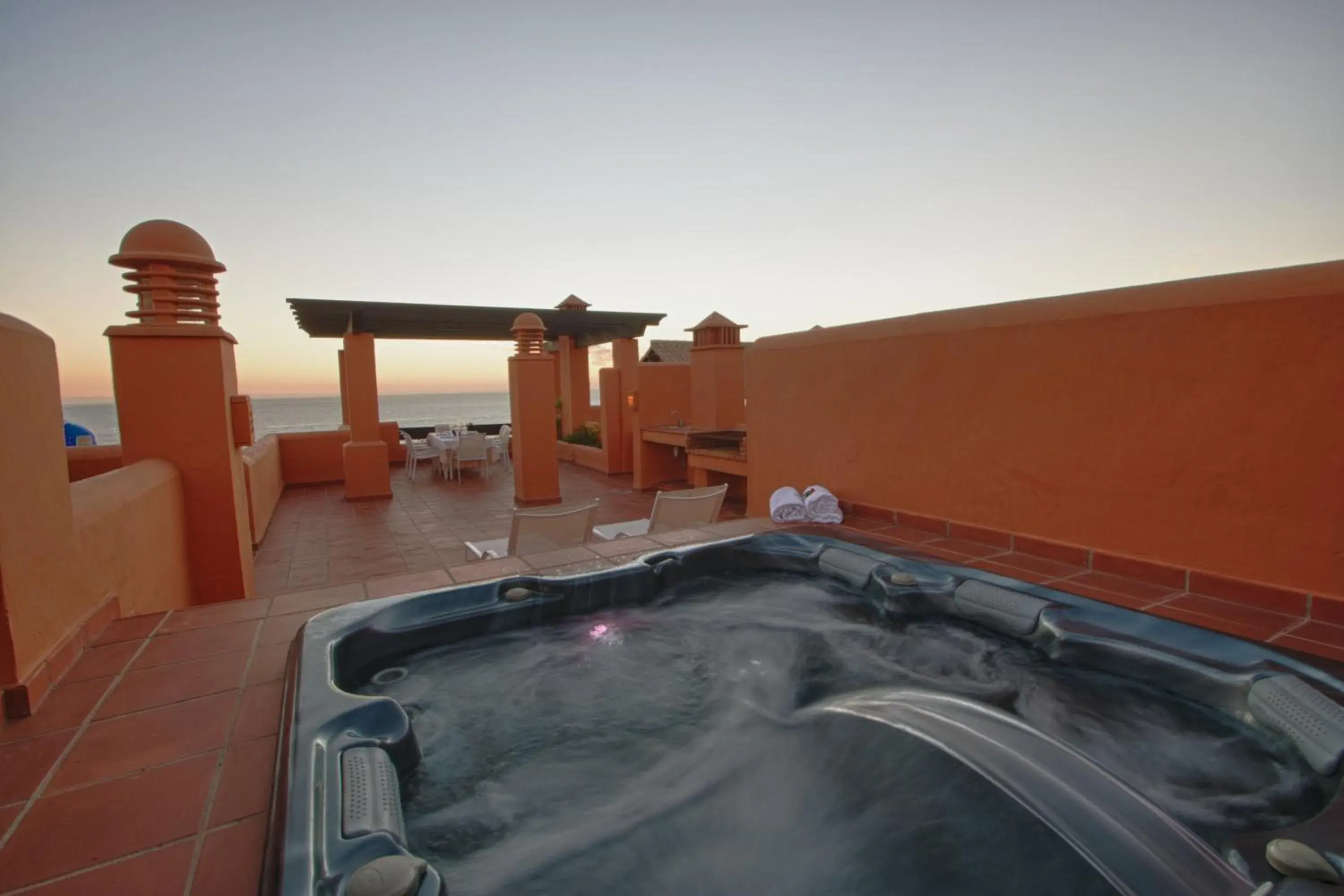 Balcony/Terrace in Aparthotel Novo Resort