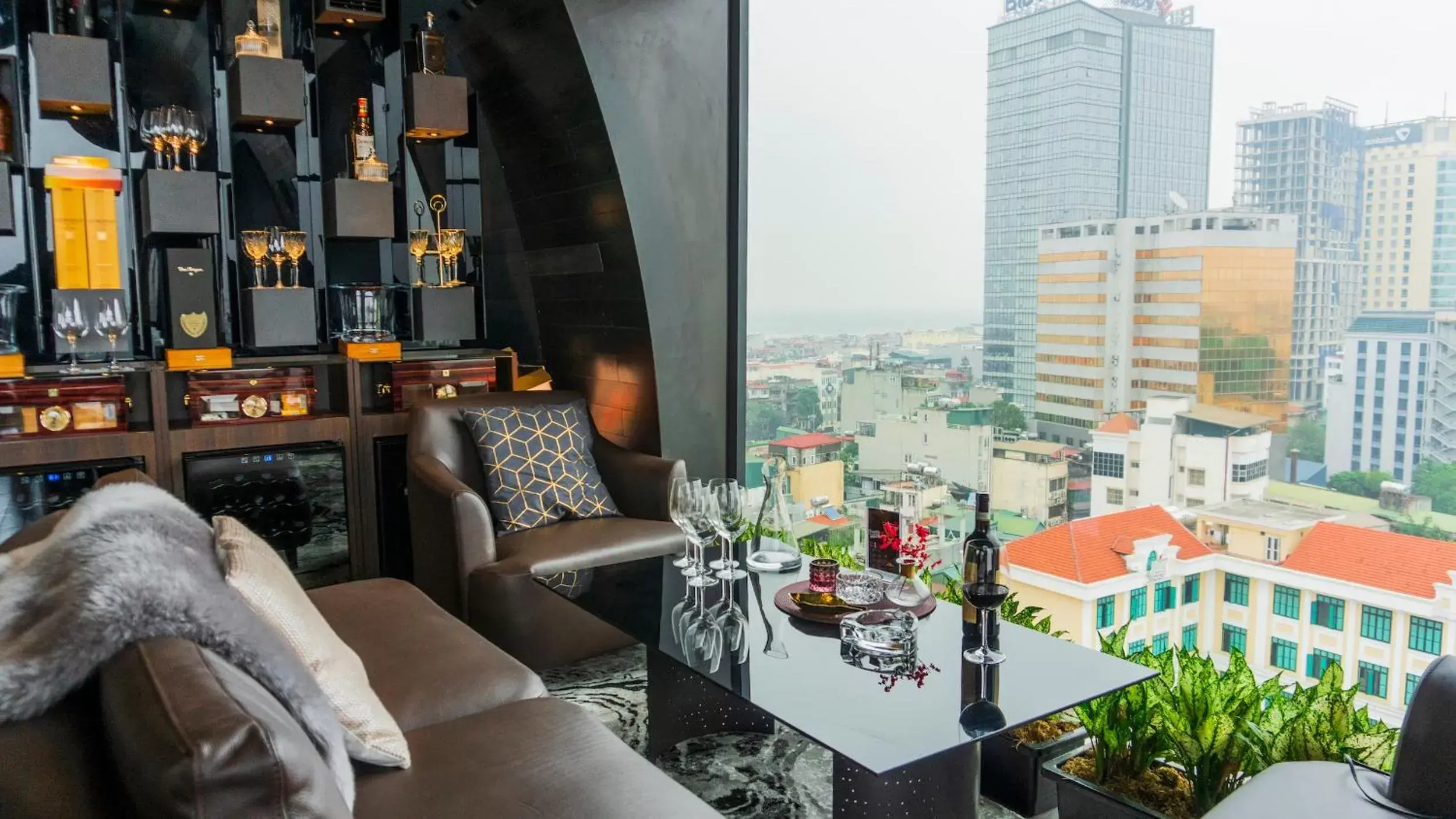 Lounge or bar in Authentic Hanoi Boutique Hotel