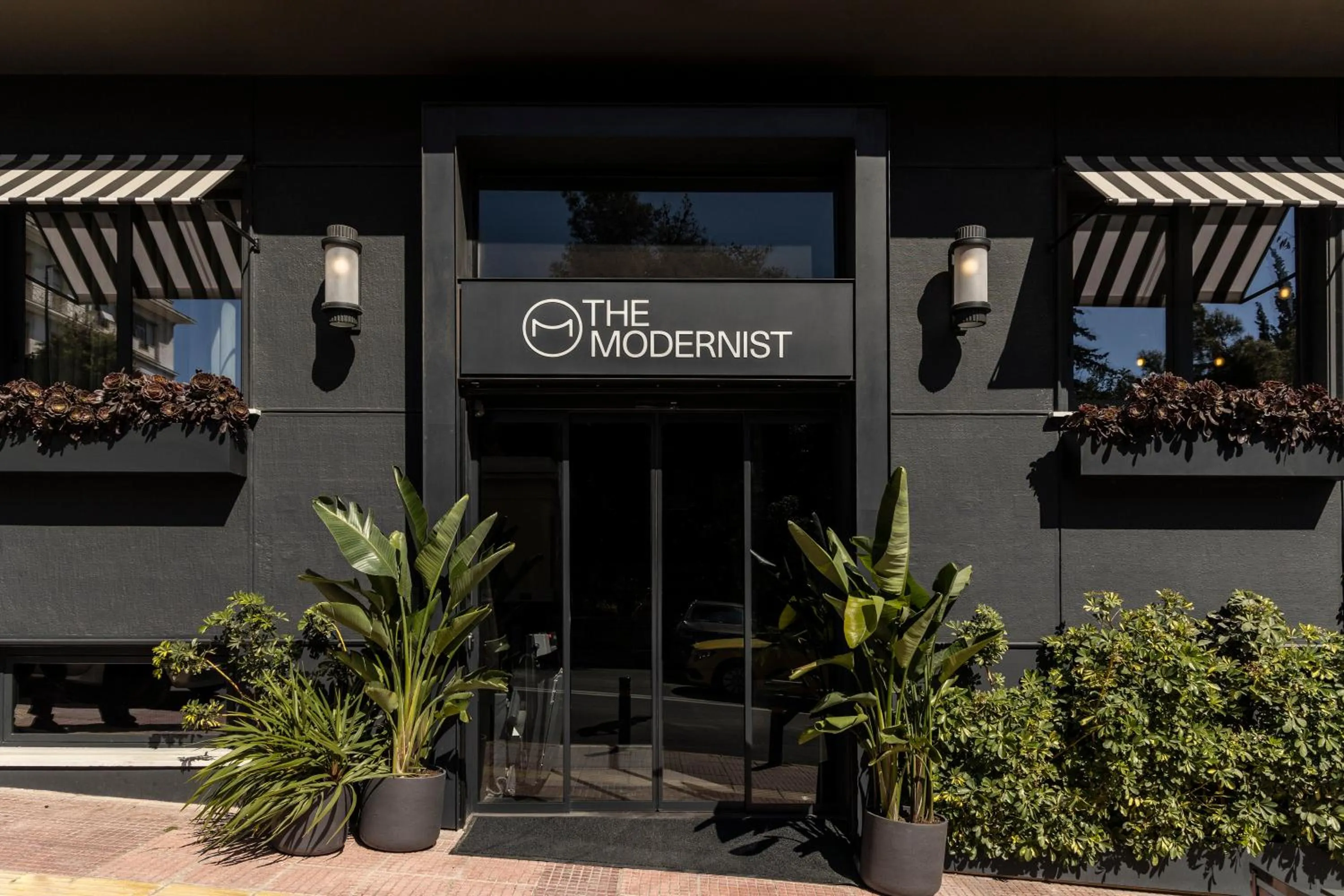 Facade/entrance in The Modernist Athens