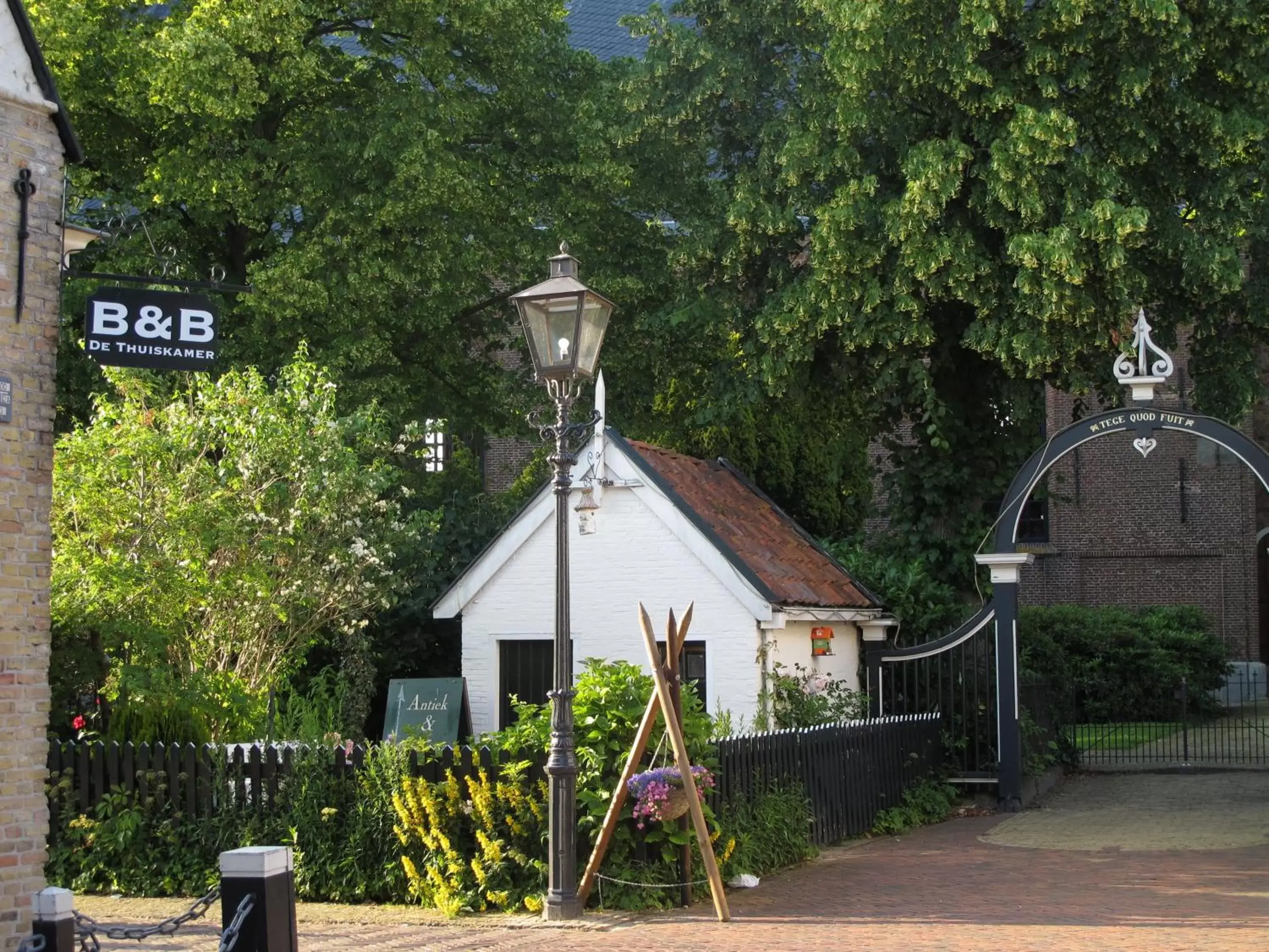 Bird's eye view, Property Building in De Thuiskamer in Grou als B&B of Vakantiehuis