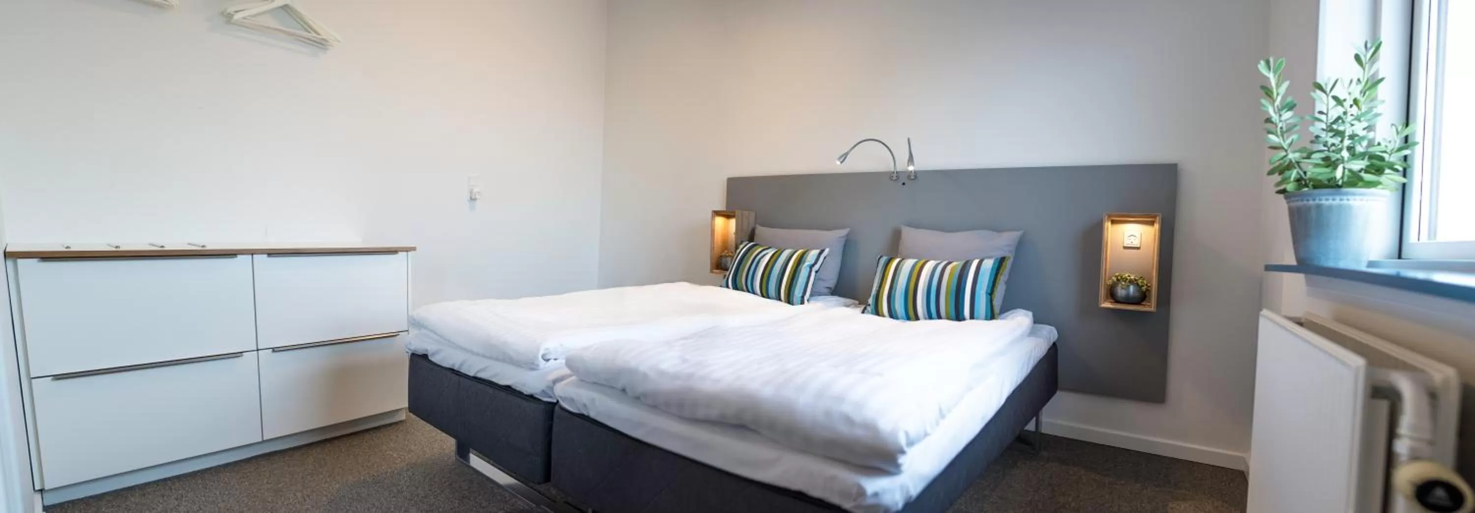 Bed in Refborg Hotel