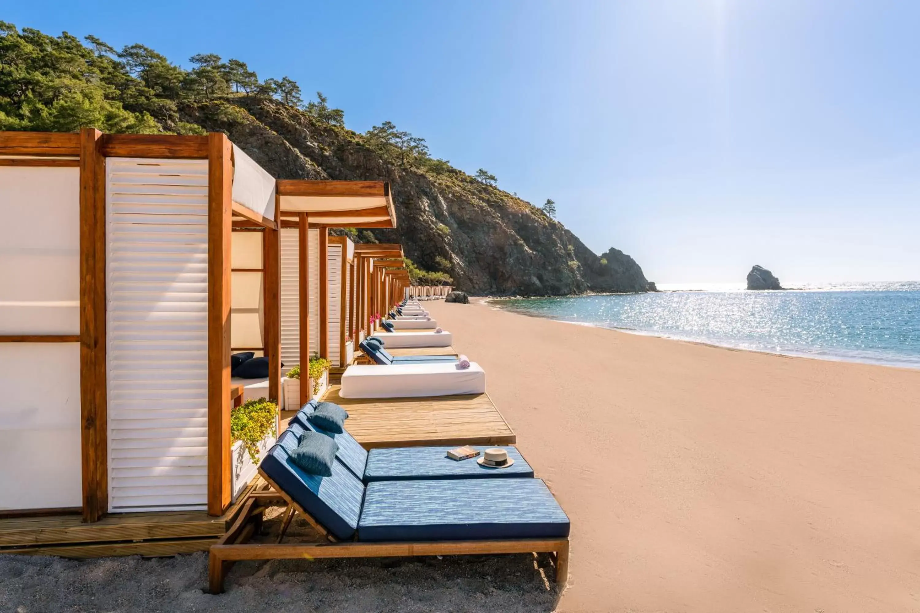 Beach in Rixos Premium Tekirova - The Land of Legends Access