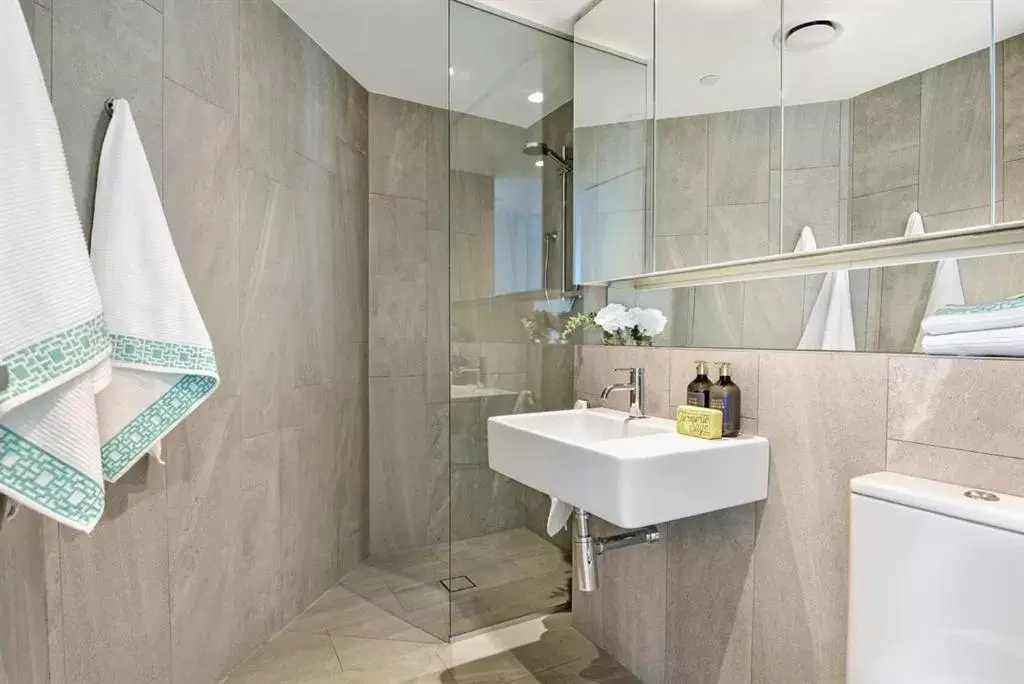 Bathroom in Vue Broadbeach