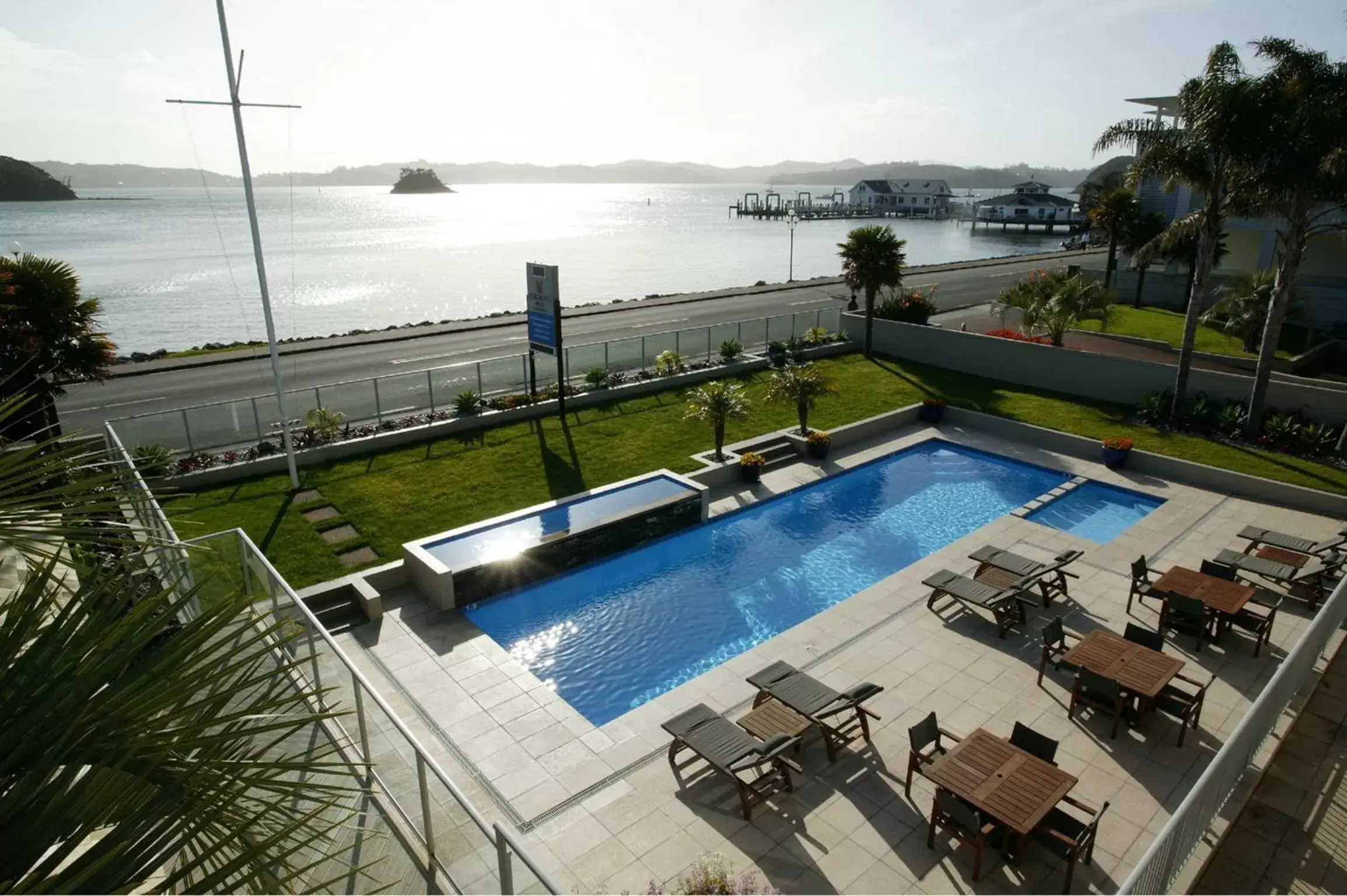 Facade/entrance, Pool View in Kingsgate Hotel Autolodge Paihia