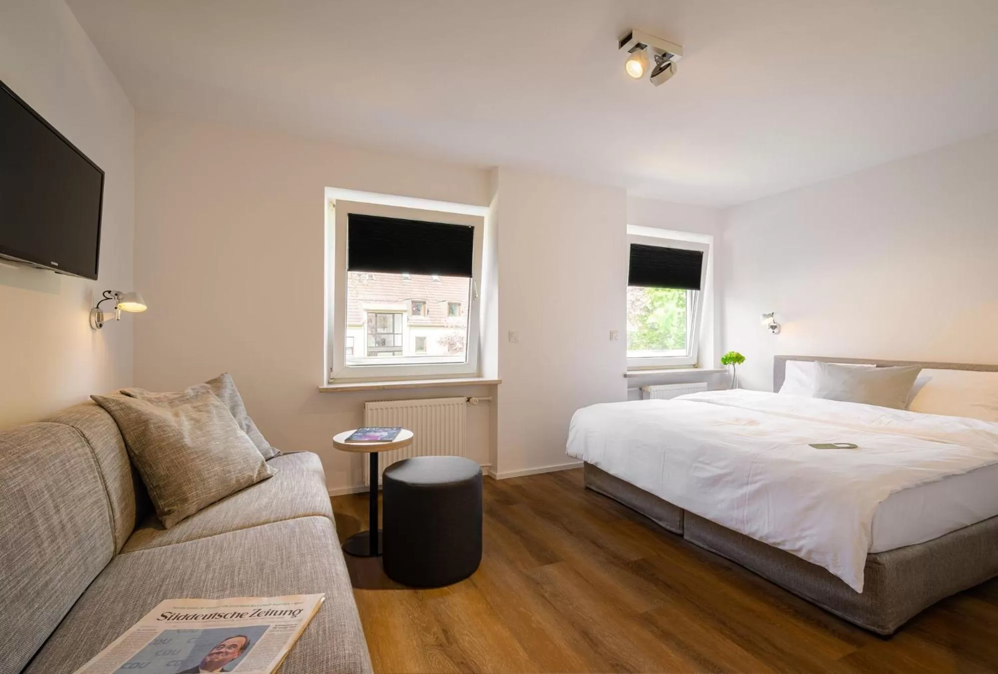 Photo of the whole room, Bed in Hotel Wetterstein