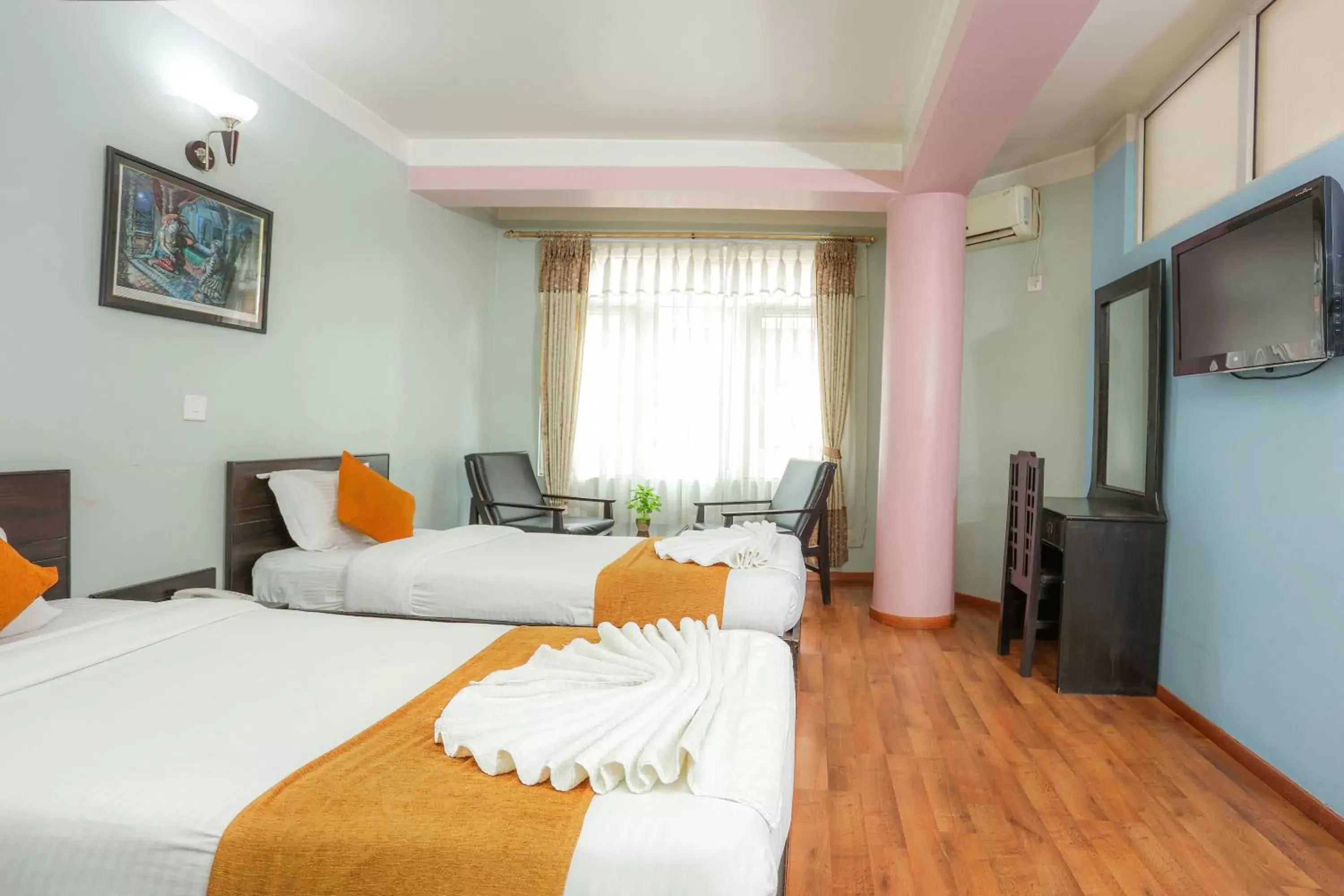 Photo of the whole room in Hotel Access Nepal