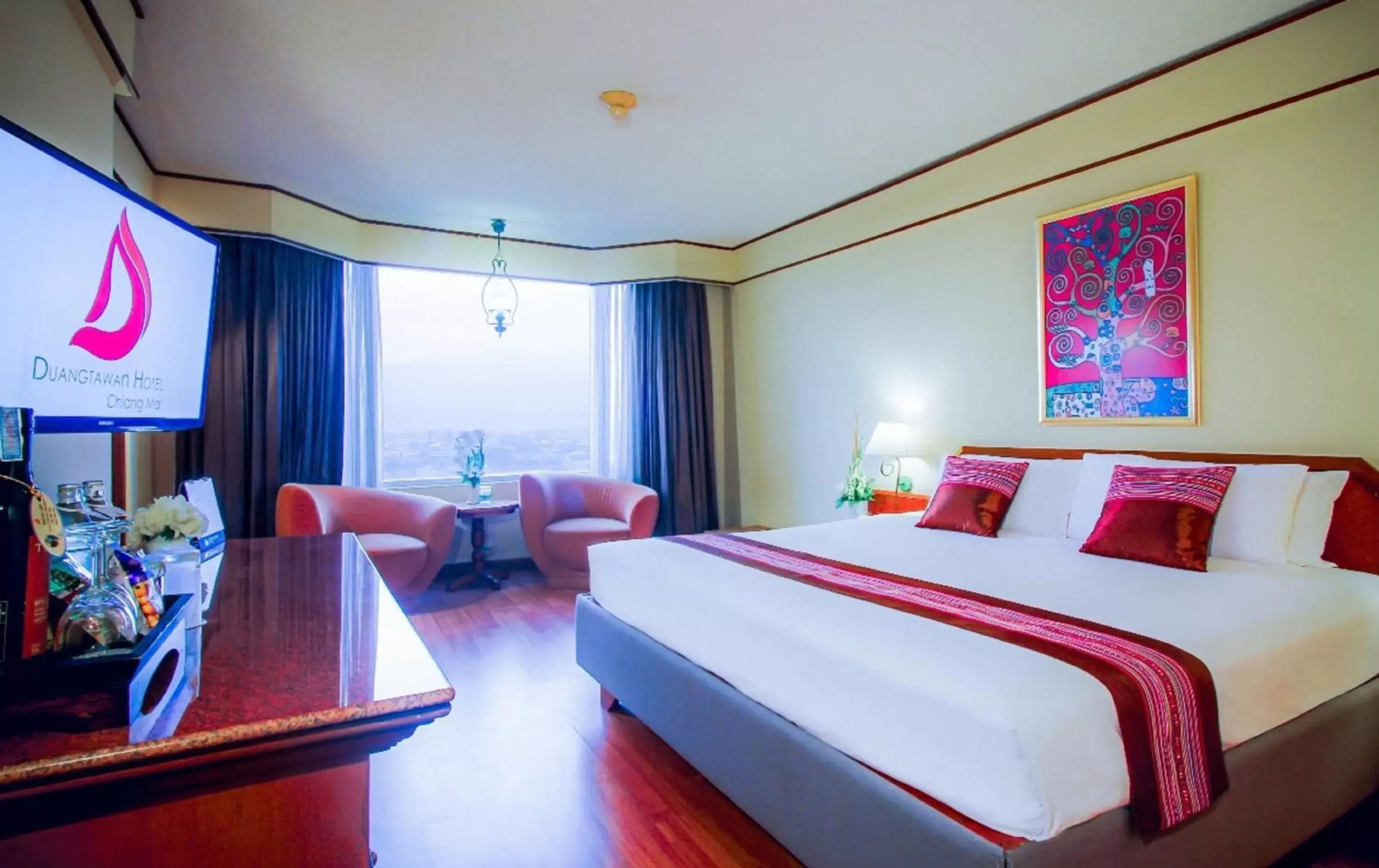 Bedroom, Bed in Duangtawan Hotel Chiang Mai -SHA Extra Plus