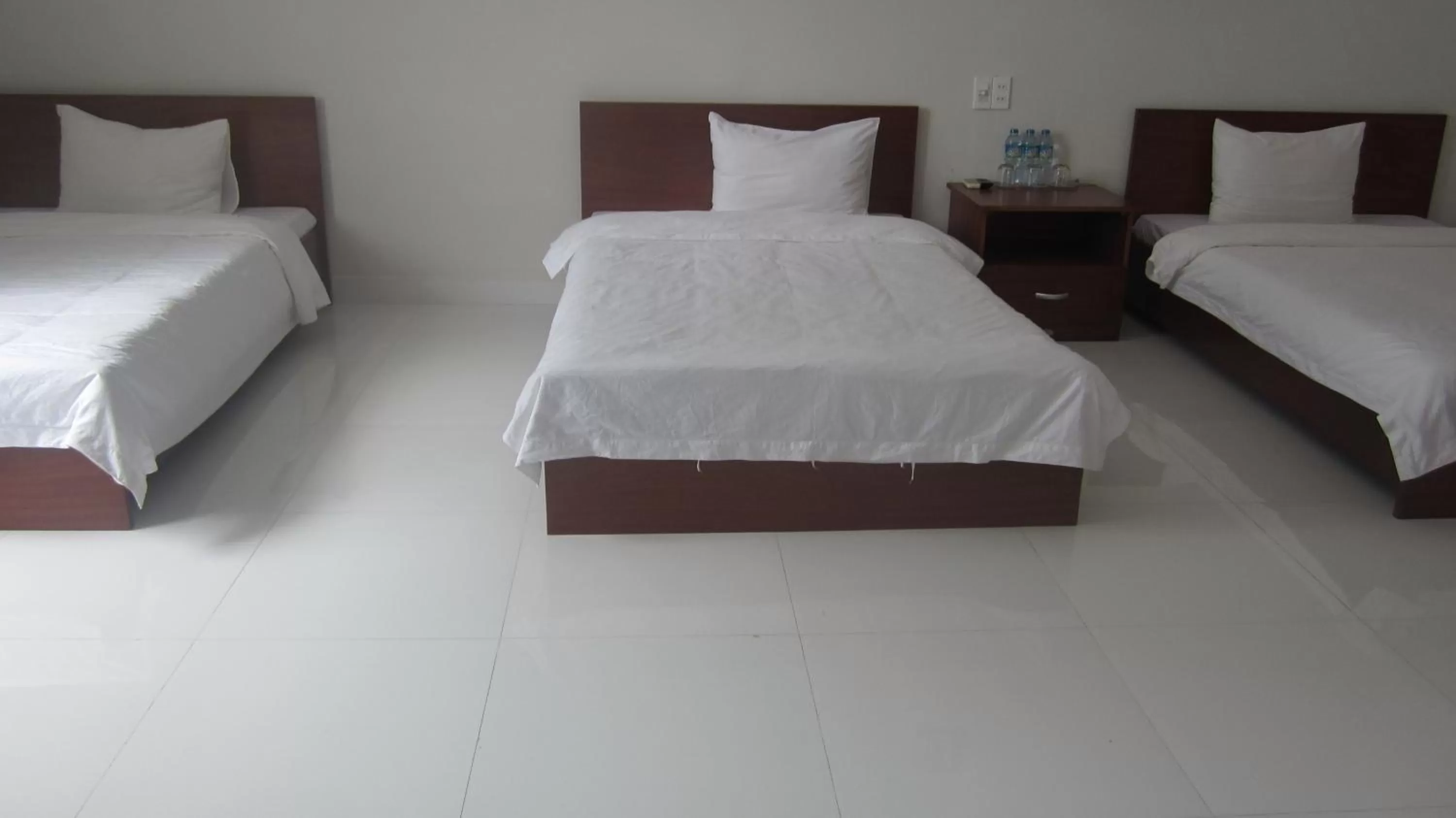 Bed in Cong Doan Gia Lai Hotel