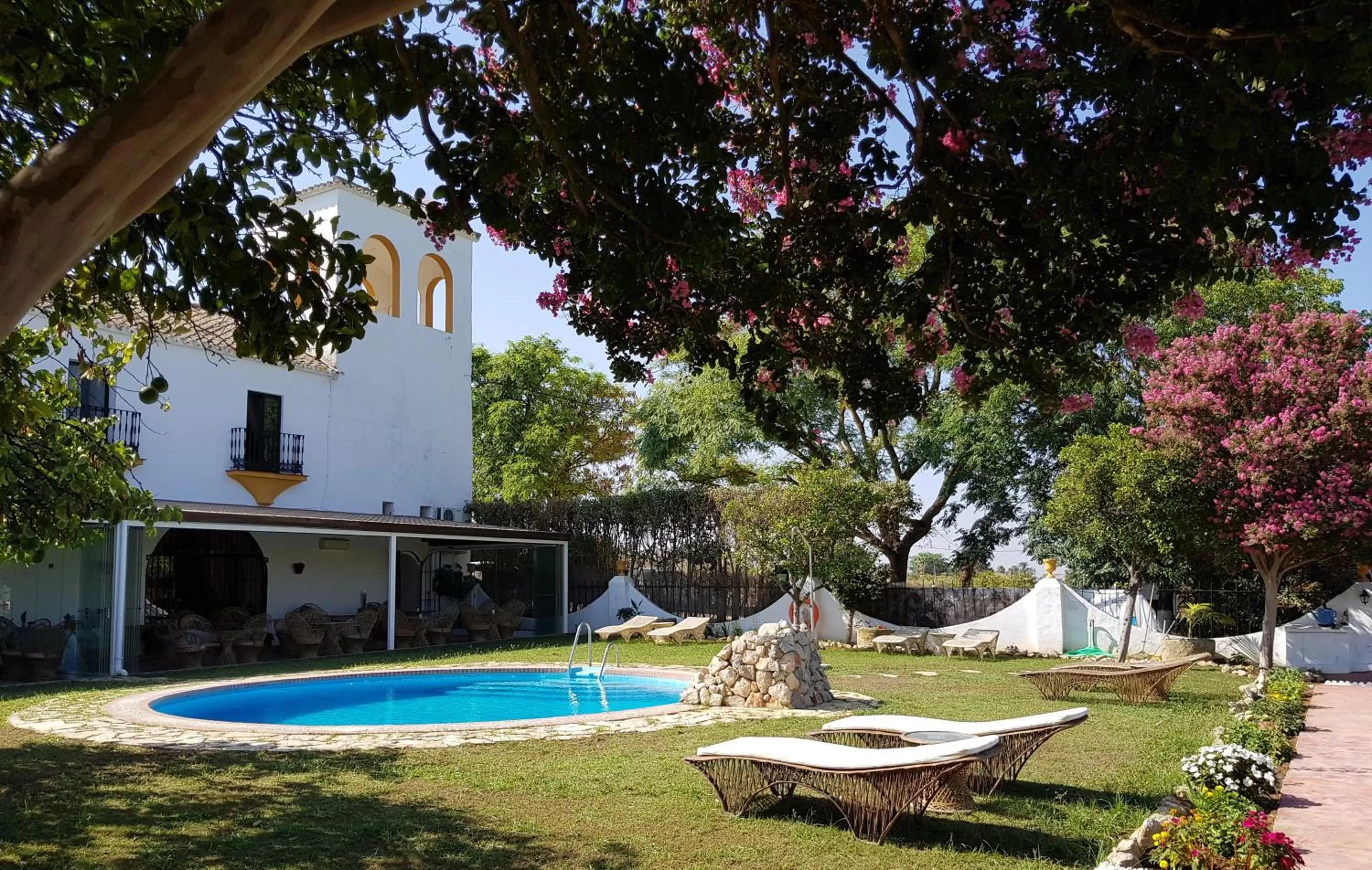 Garden in Hacienda El Santiscal Adults Only