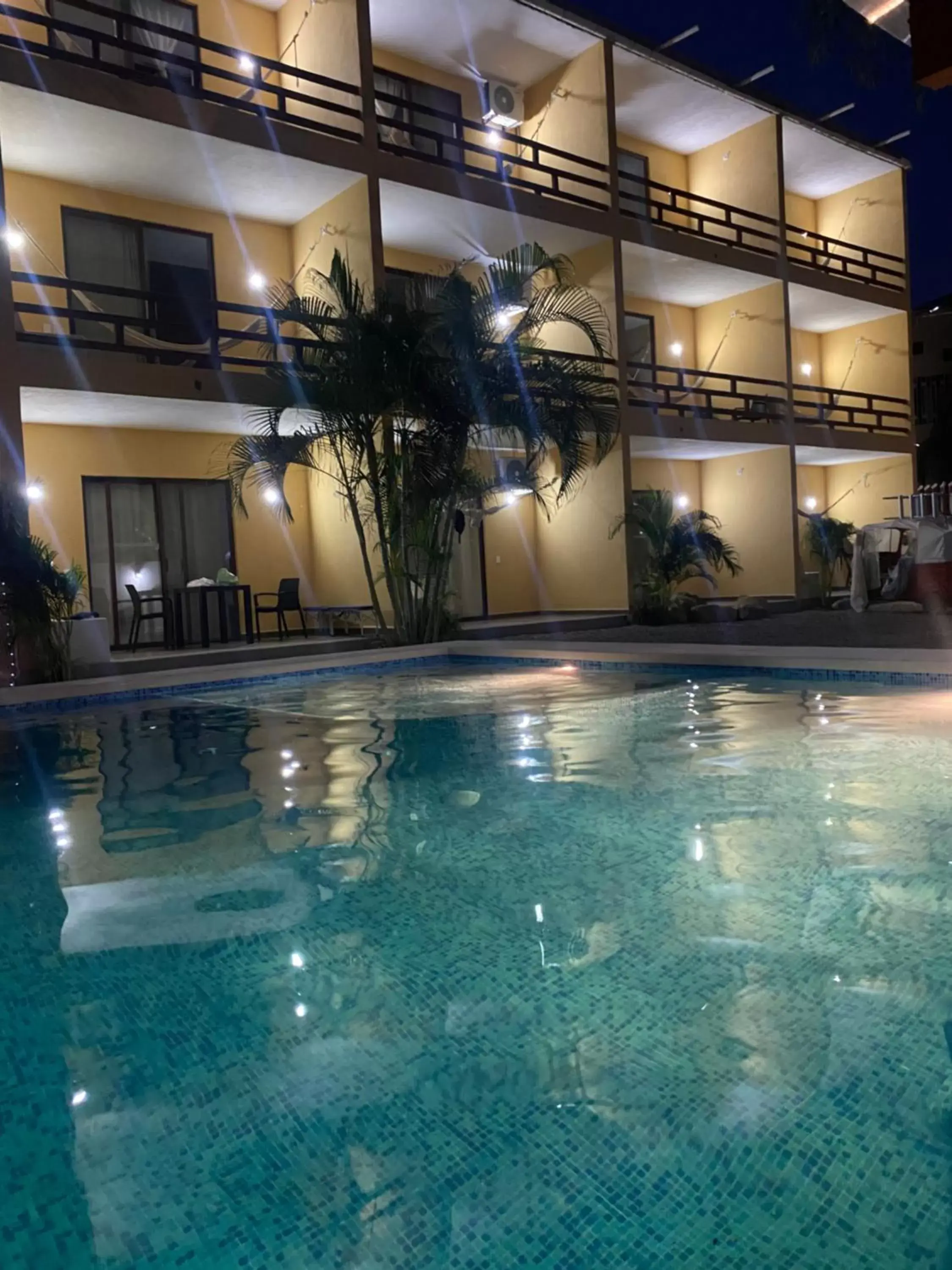 Swimming Pool in Hotel Aldea Sol