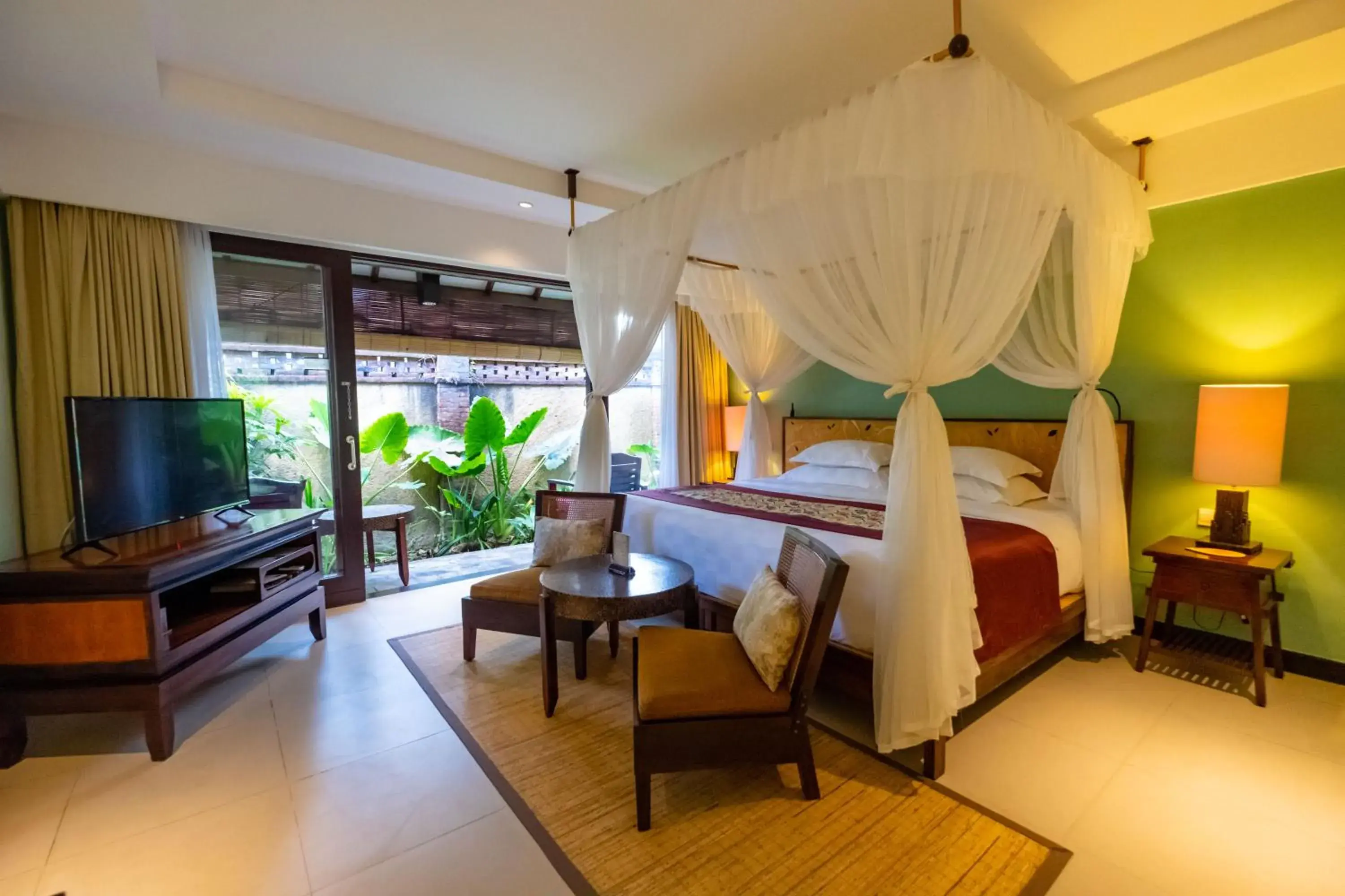 Property building, Bed in Rama Beach Resort And Villas