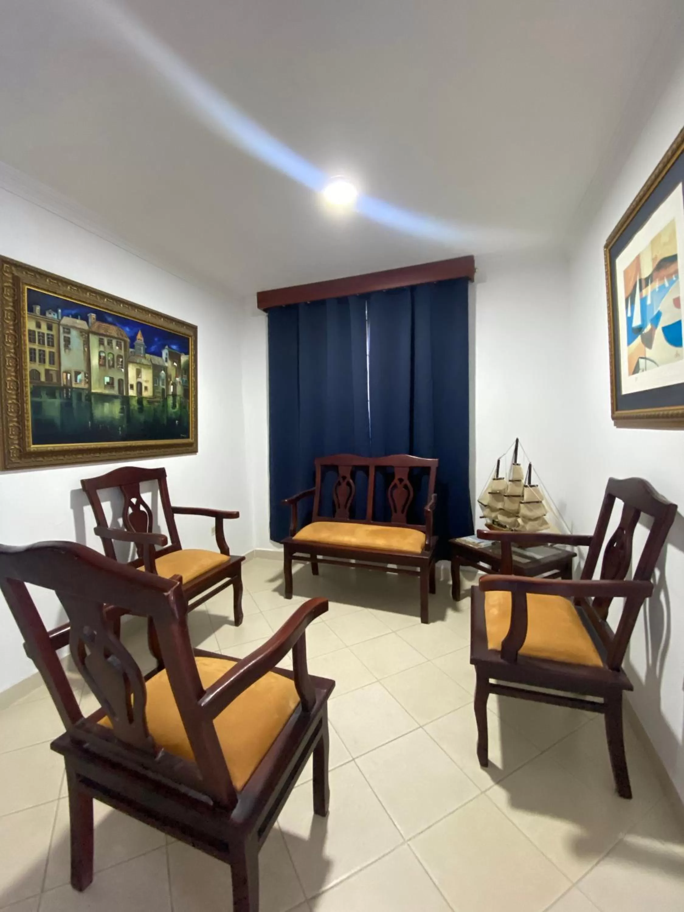 Living room in Hotel La Guajira