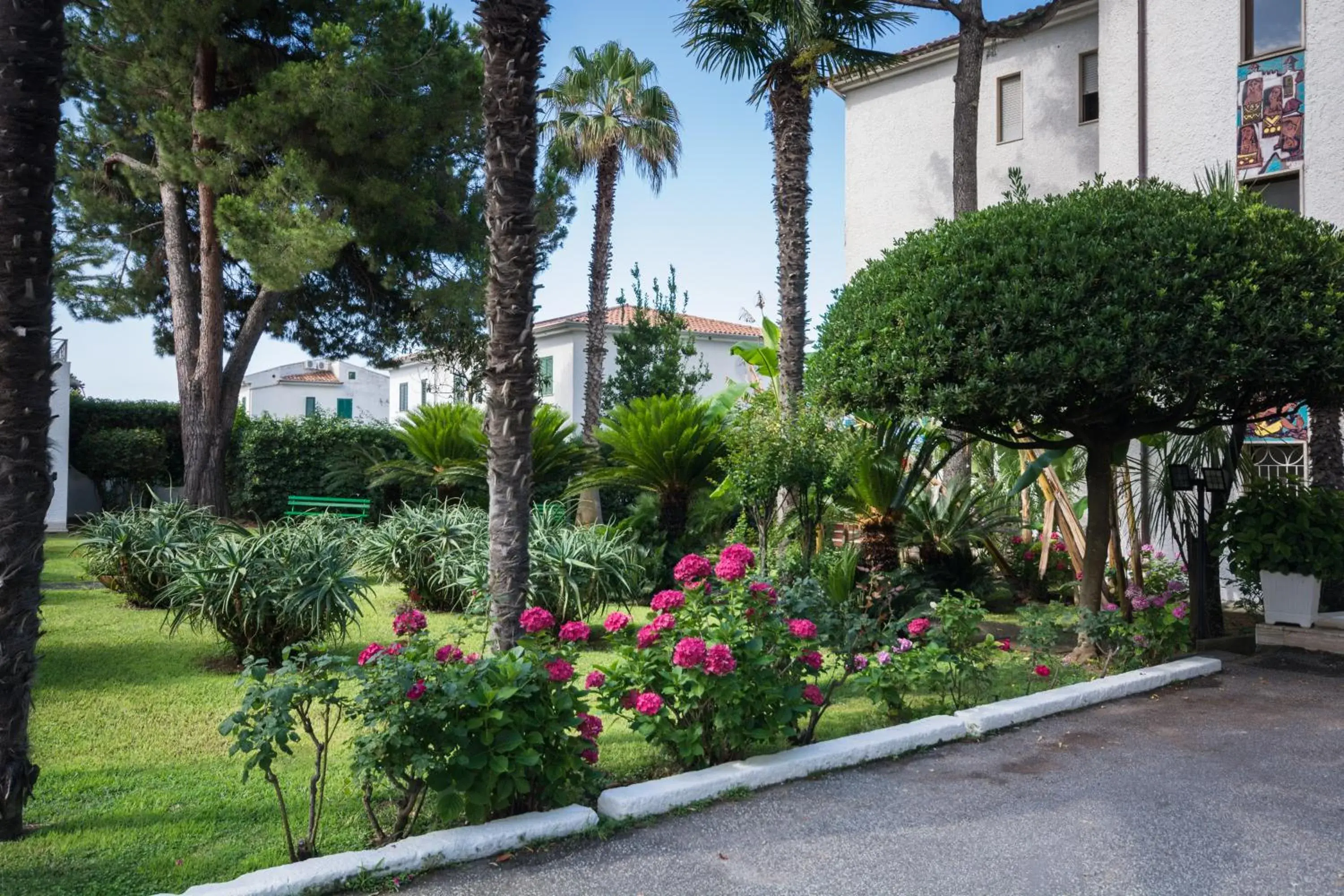 Garden in Hotel Poseidon