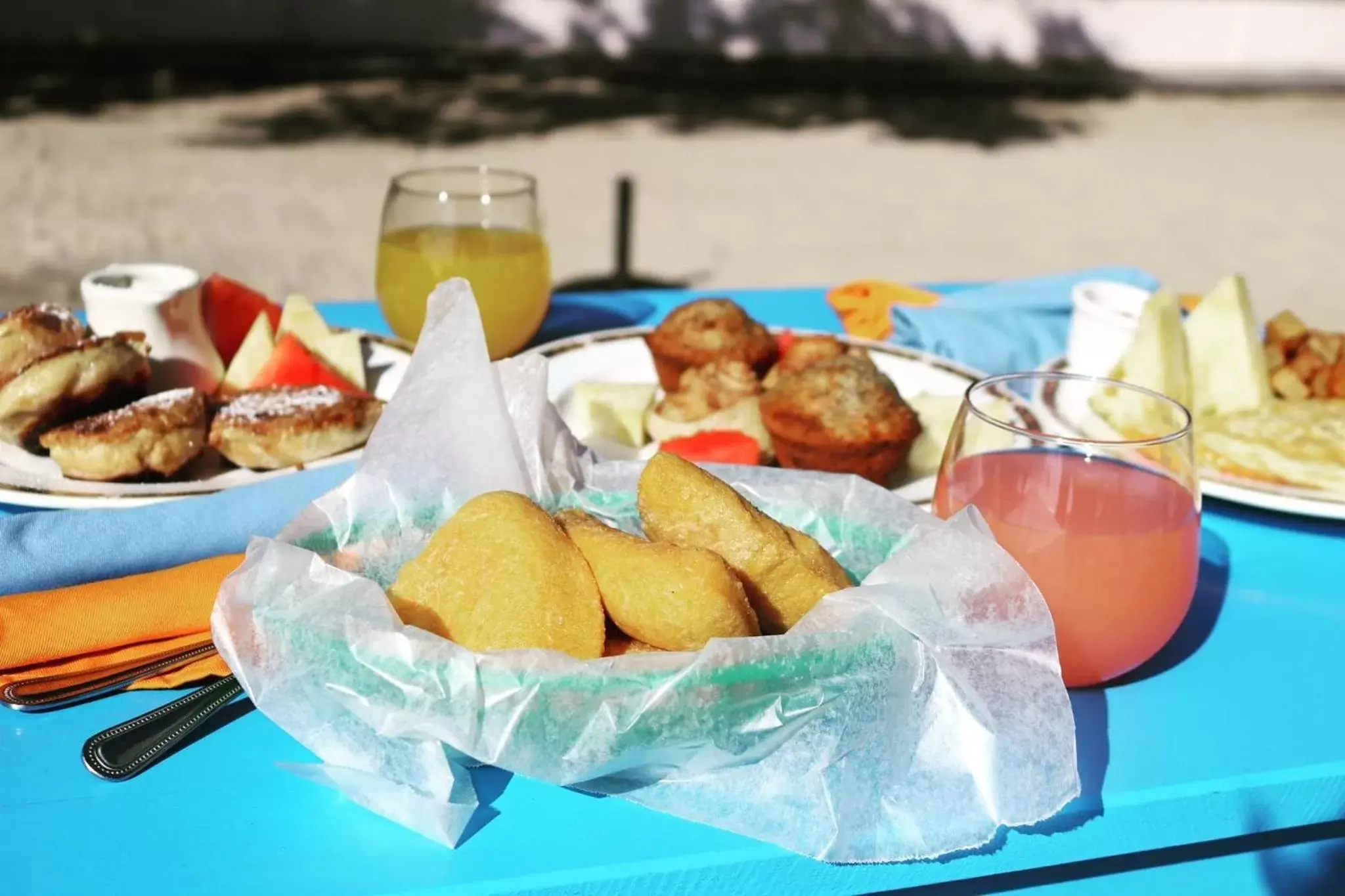 Breakfast in Mariposa Belize Beach Resort