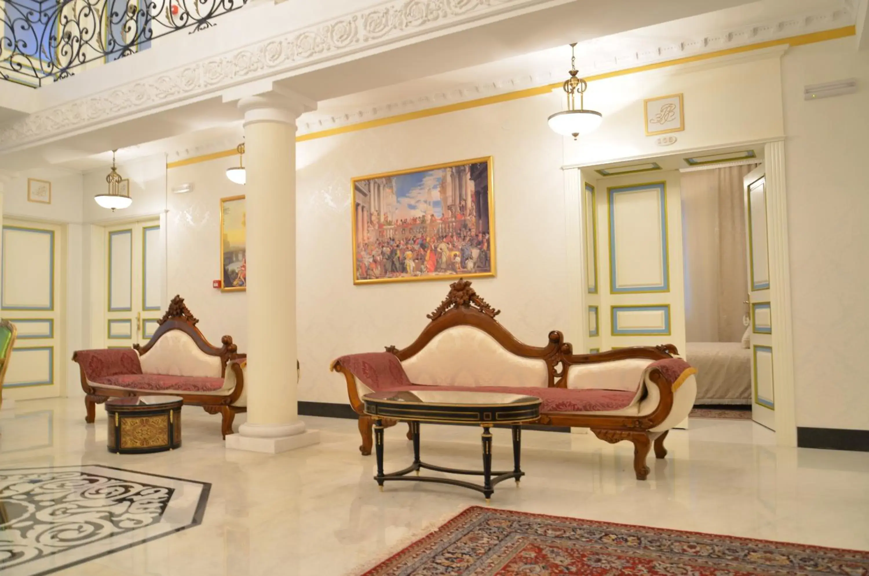 Lobby or reception, Seating Area in Garni Hotel Helvetia