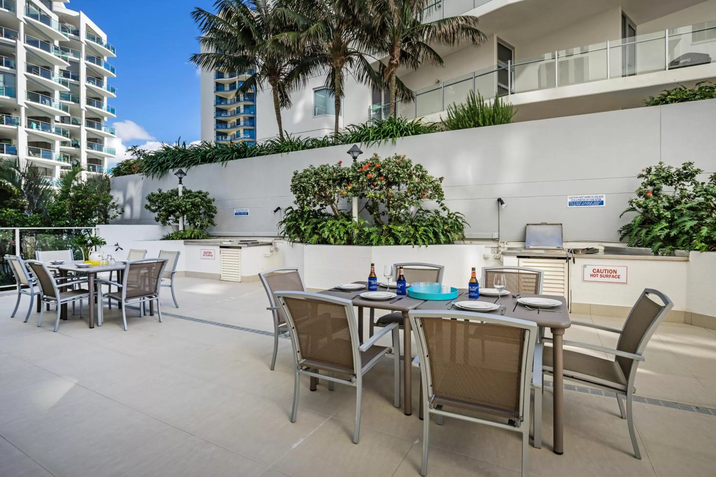 BBQ facilities in Pacific Beach Resort