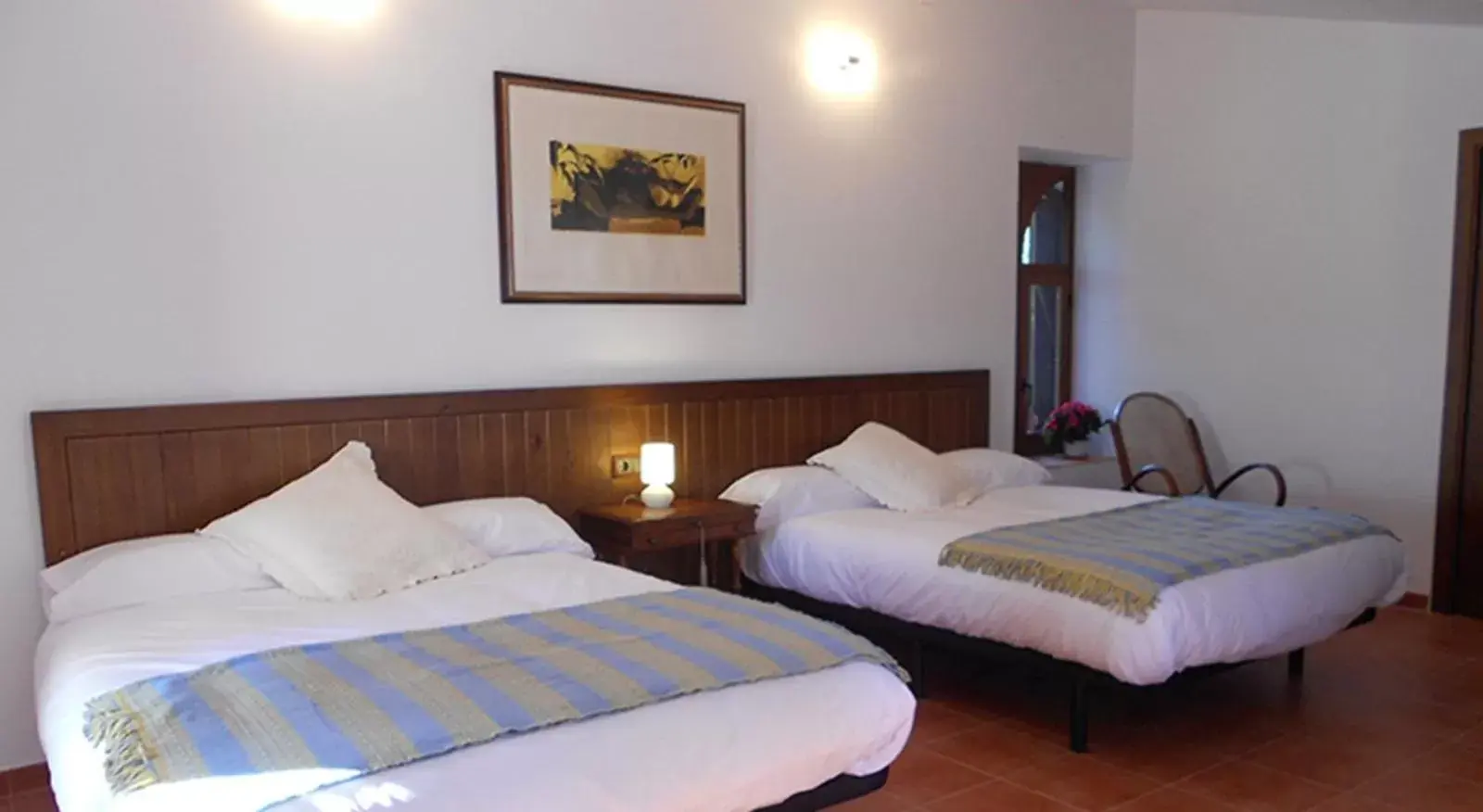 Bedroom, Bed in El Sequer Casa Rural