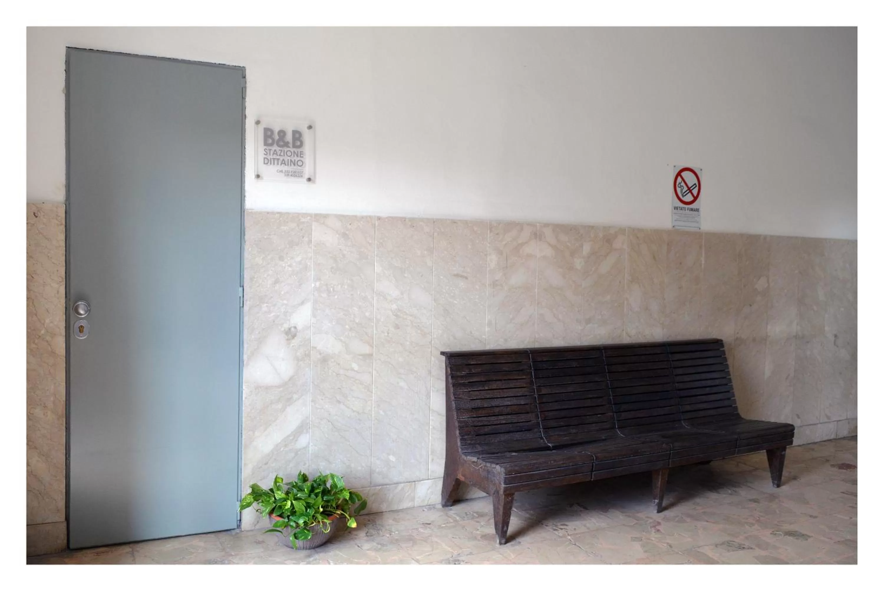 Property building in B&B Stazione Dittaino