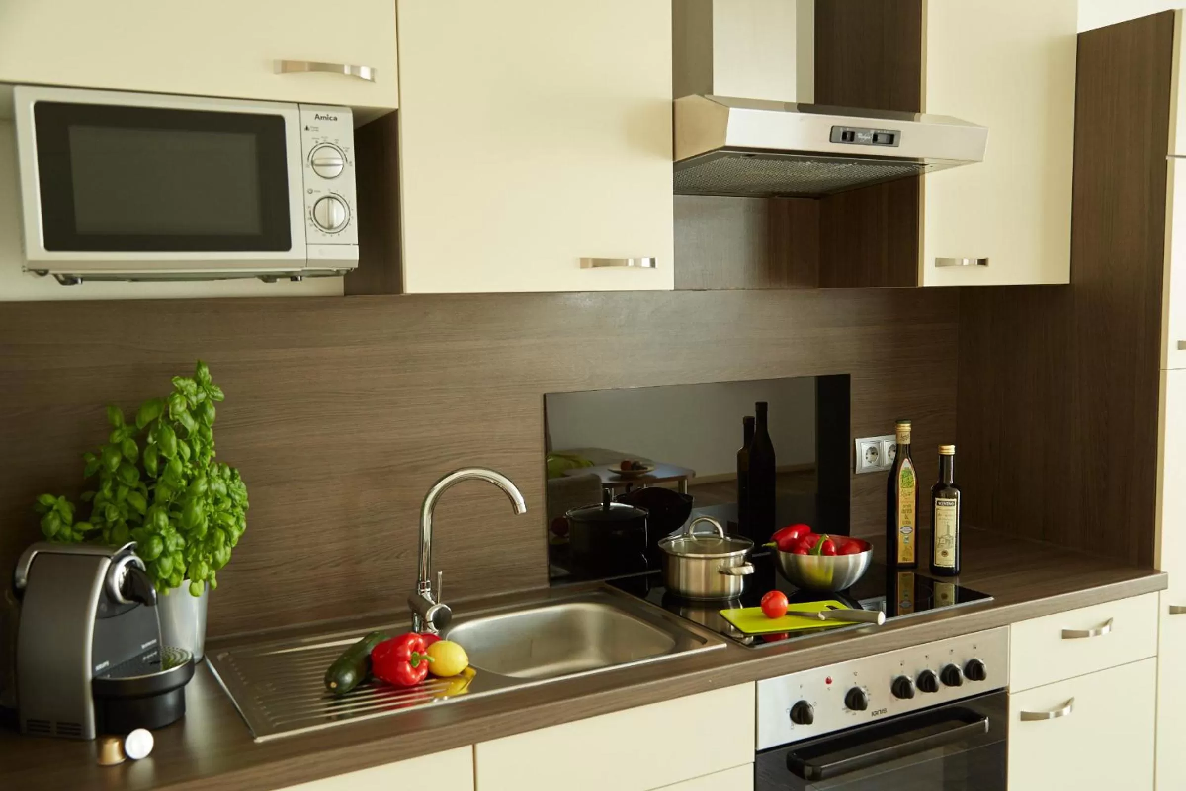 Kitchen or kitchenette in Business Homes - Das Apartment Hotel