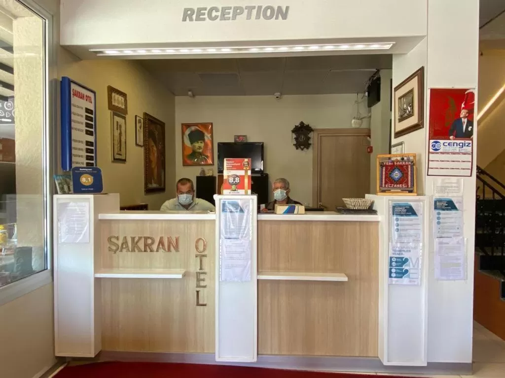 Lobby or reception in Sakran Hotel
