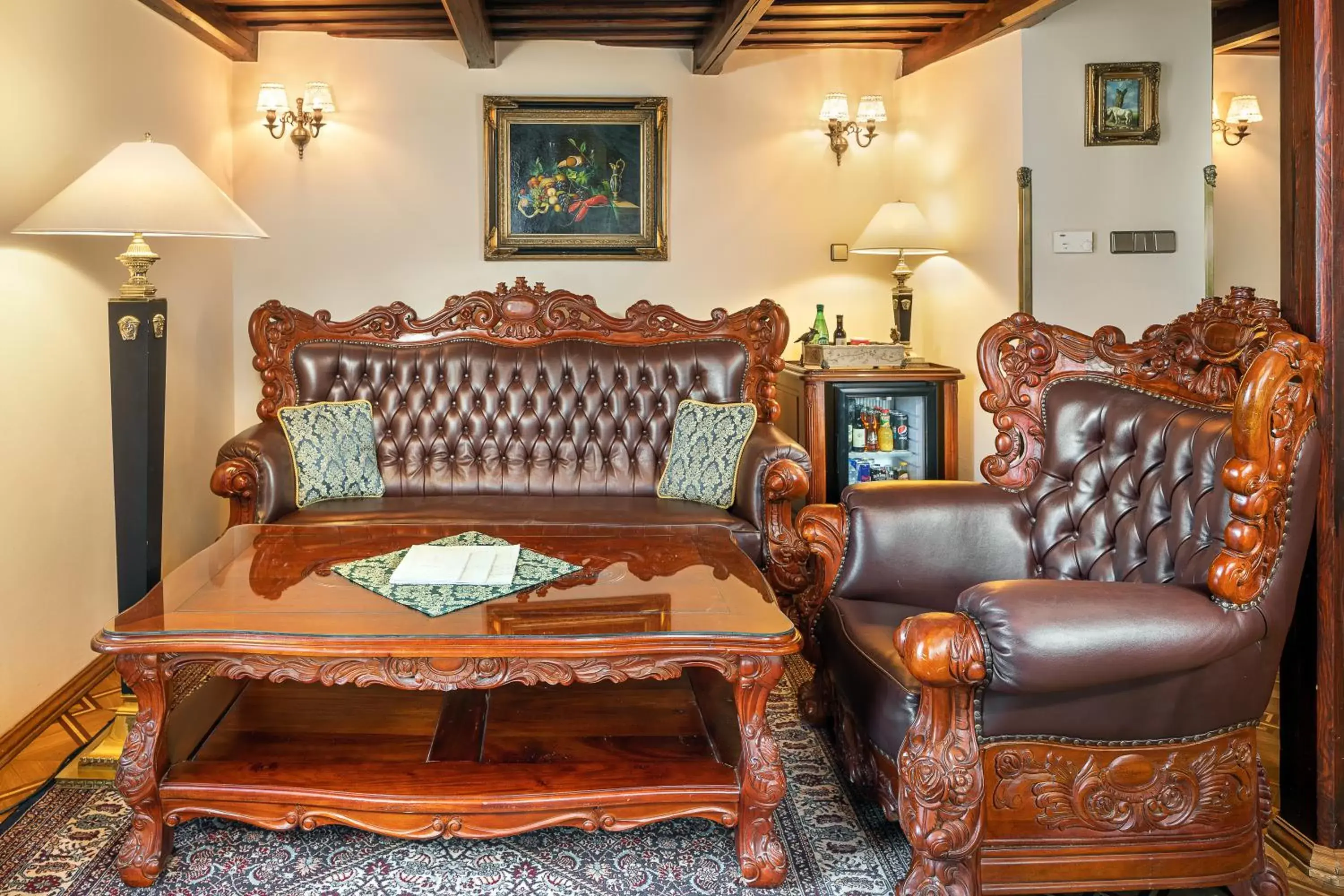 Living room in Hotel U Prince Prague by BHG Living room in Hotel U Prince Prague by BHG