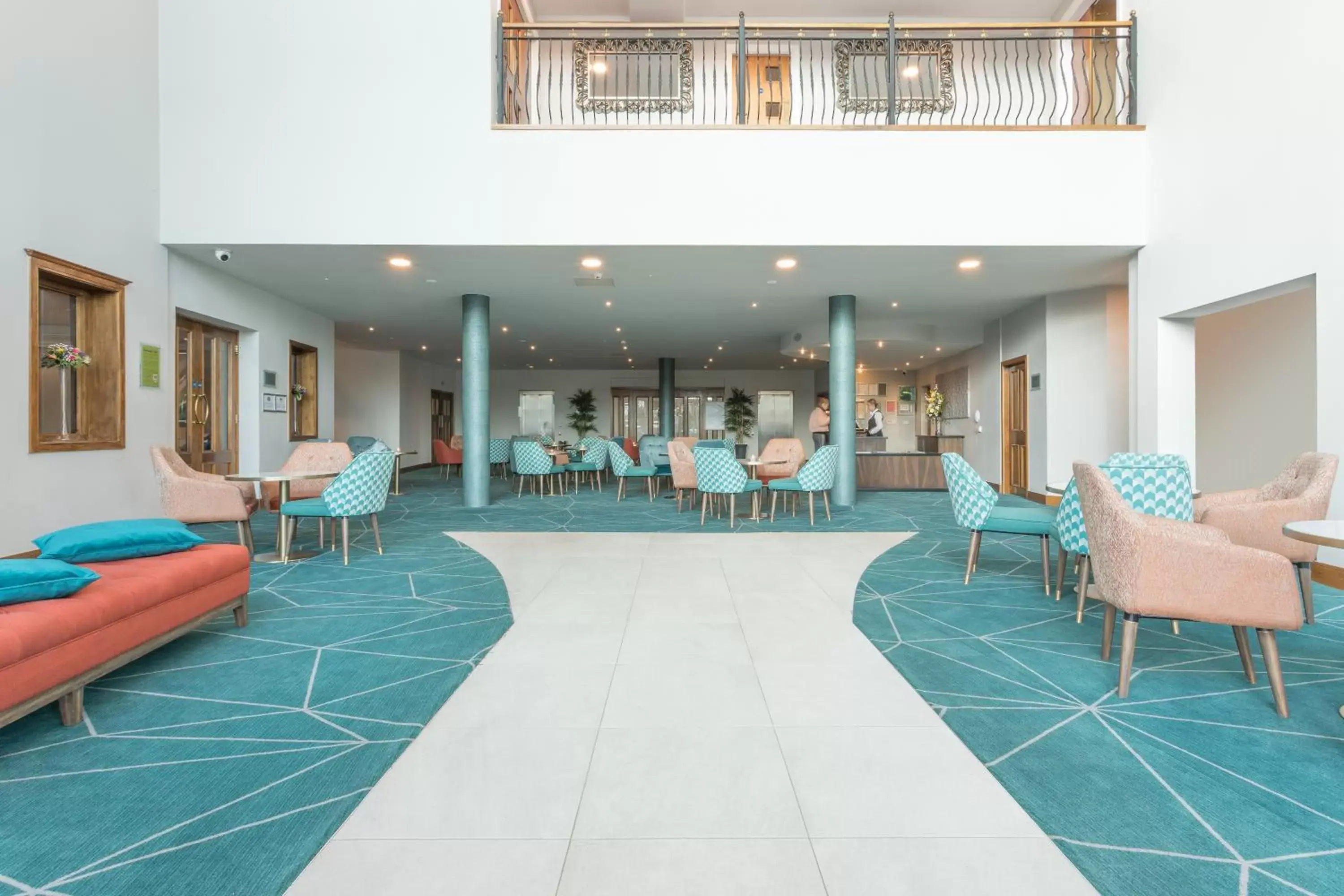 Lobby or reception in McWilliam Park Hotel