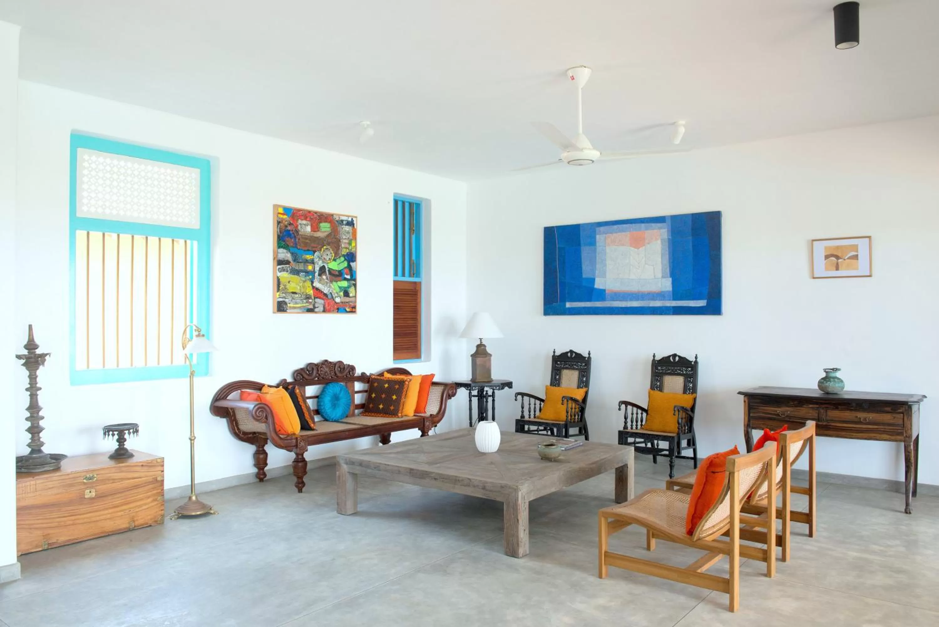 Lobby or reception in Villa Atulya at Ocean's edge