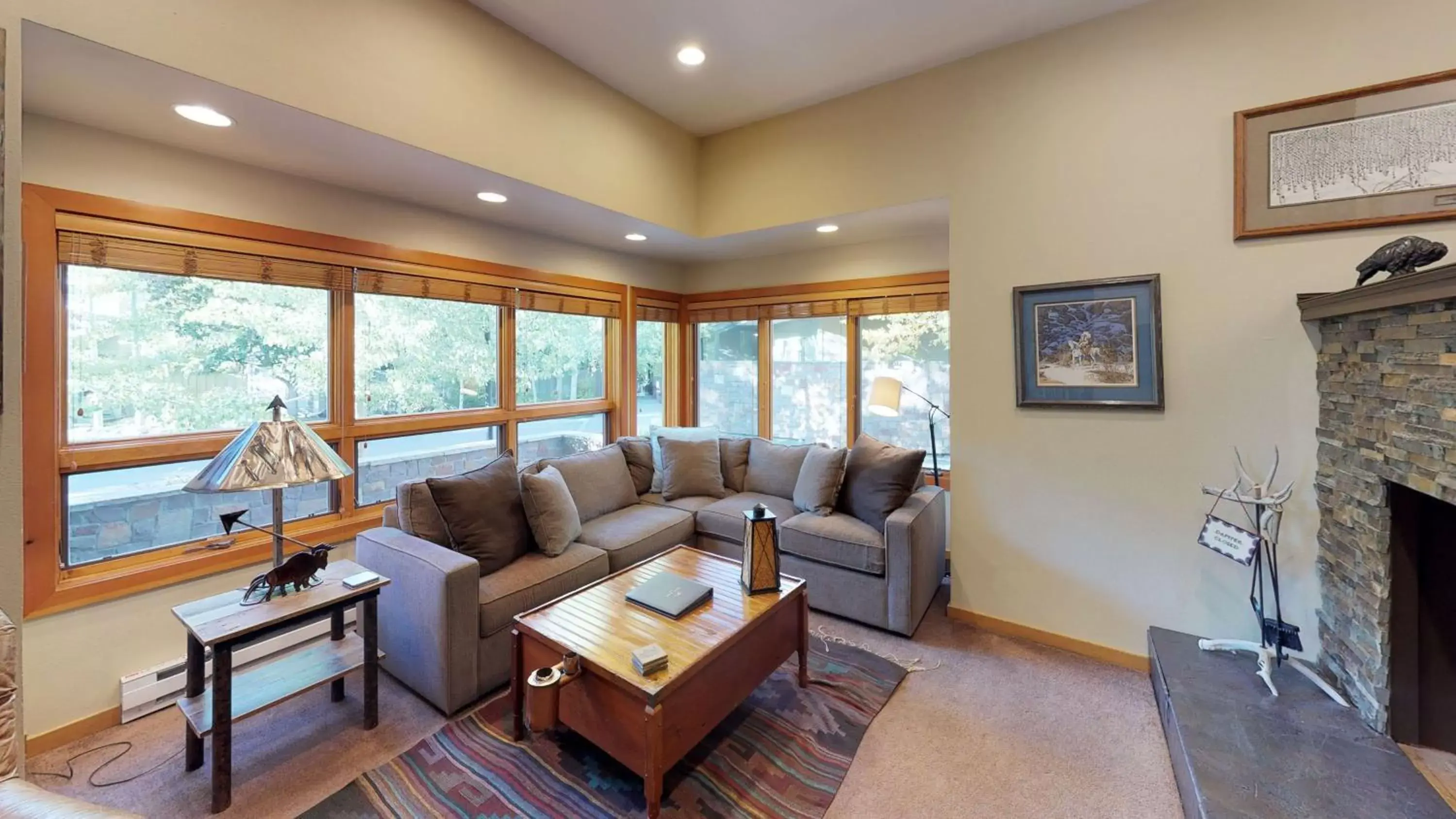 Living room in Vail Residences at Cascade Village, a Destination by Hyatt Residence