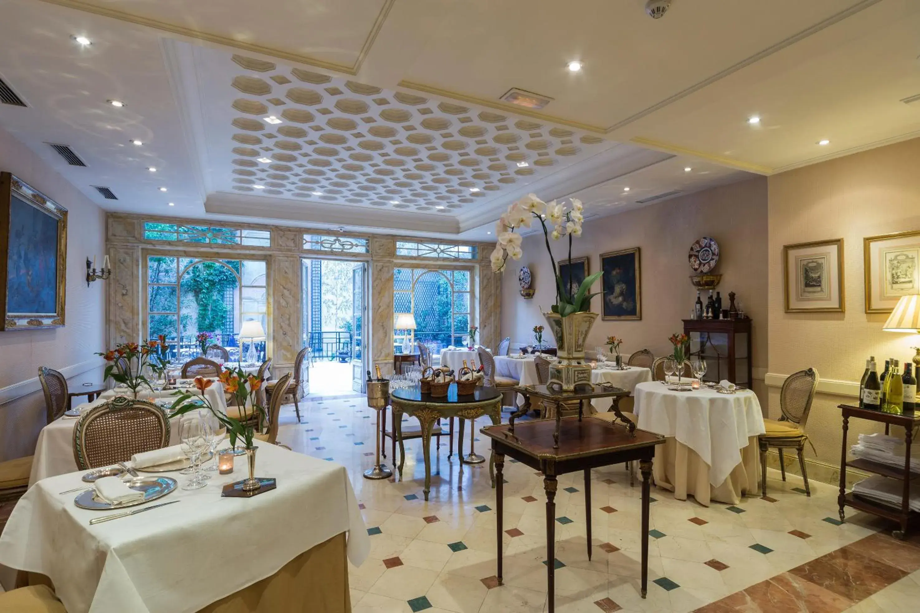 Dining area, Restaurant/Places to Eat in Relais & Châteaux Hotel Orfila