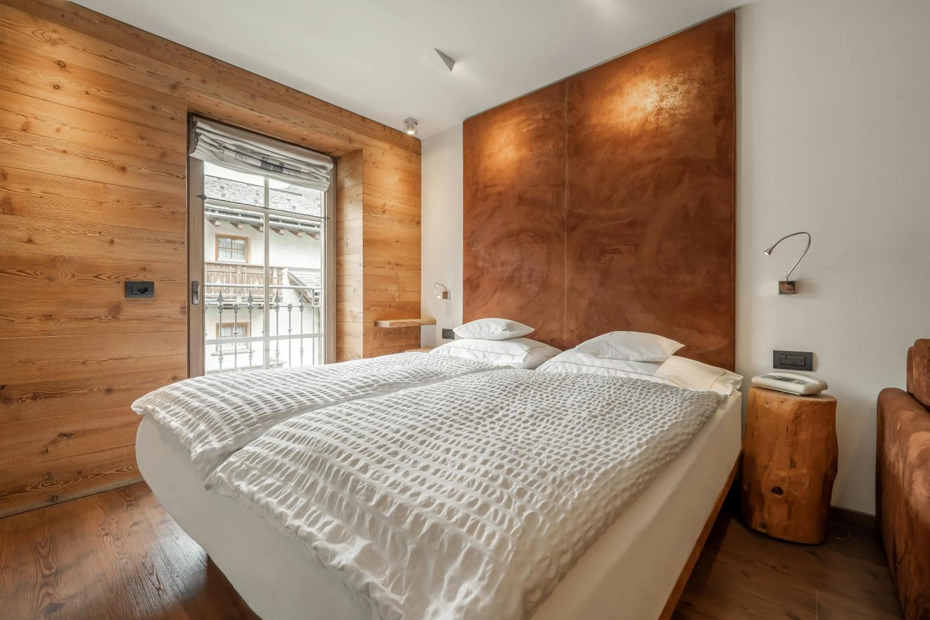 Bed in Bivio Hotel Plaza