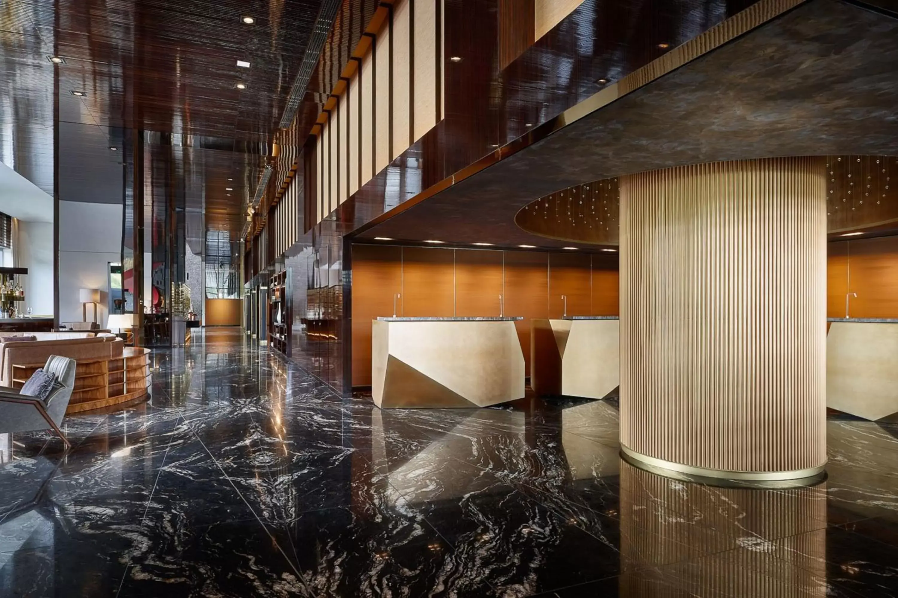 Lobby or reception in JW Marriott Hotel Sao Paulo