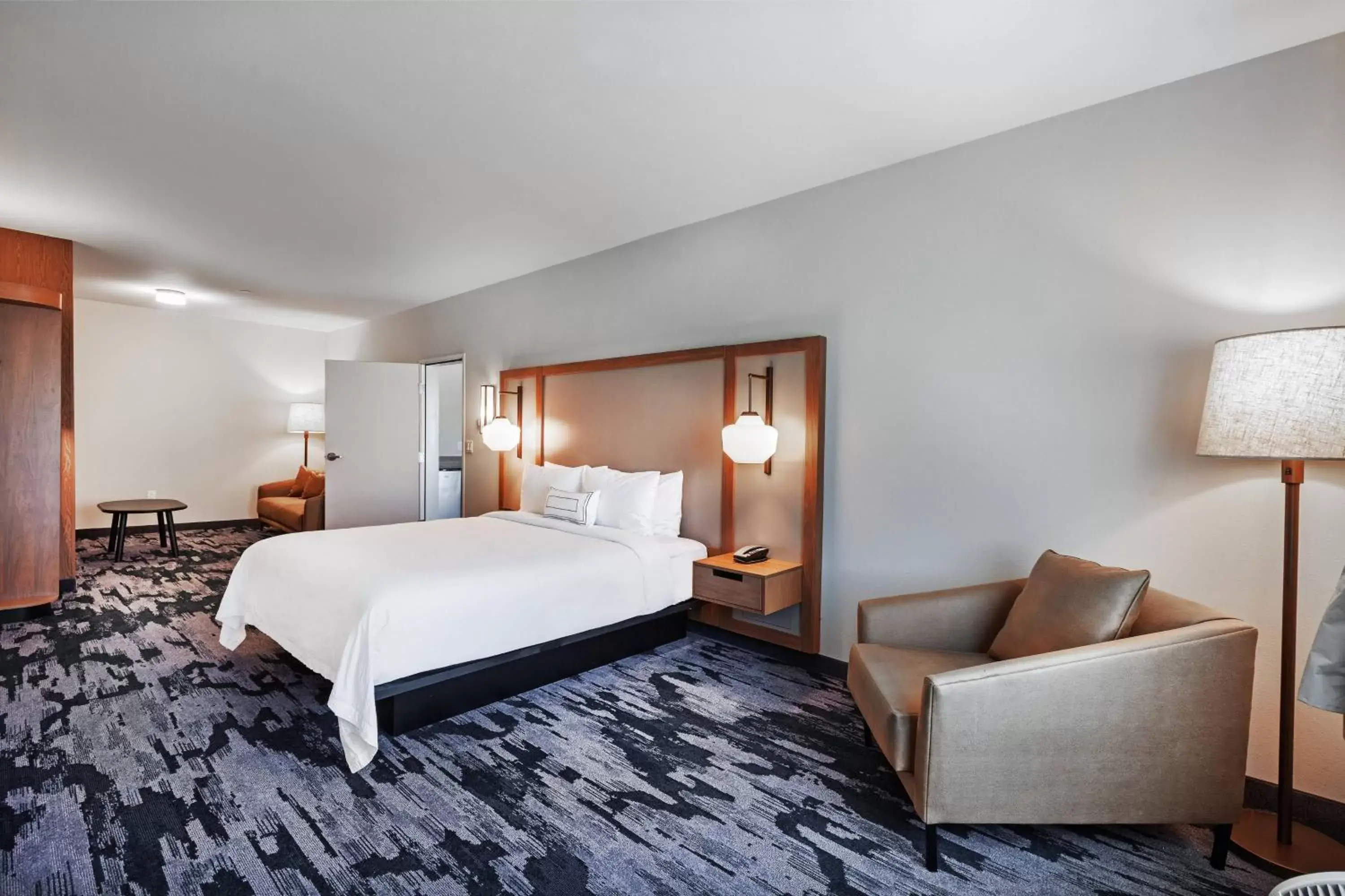 Casino, Bed in Fairfield Inn & Suites by Marriott Tulsa Catoosa