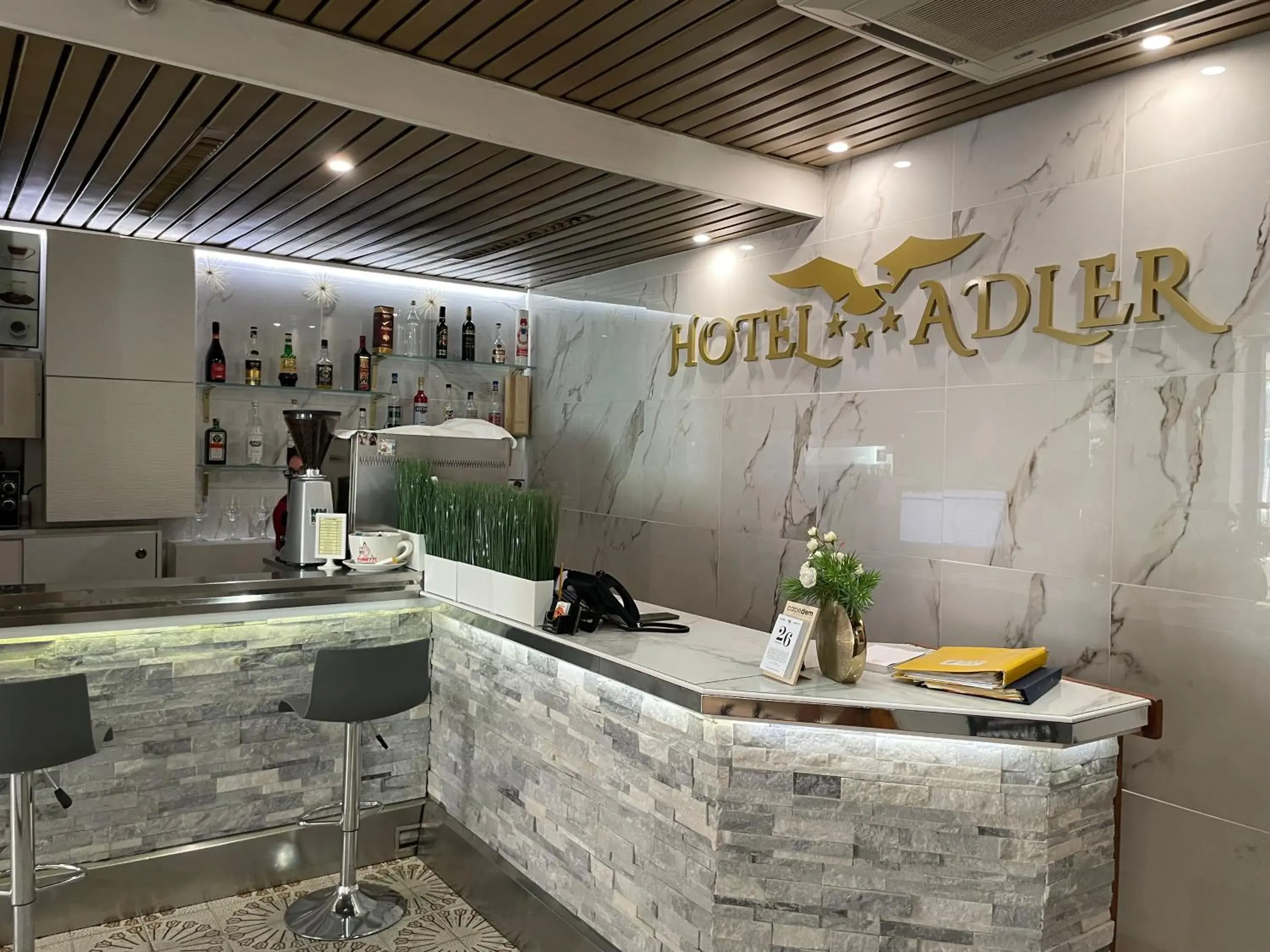 Property logo or sign, Lobby/Reception in Hotel Adler