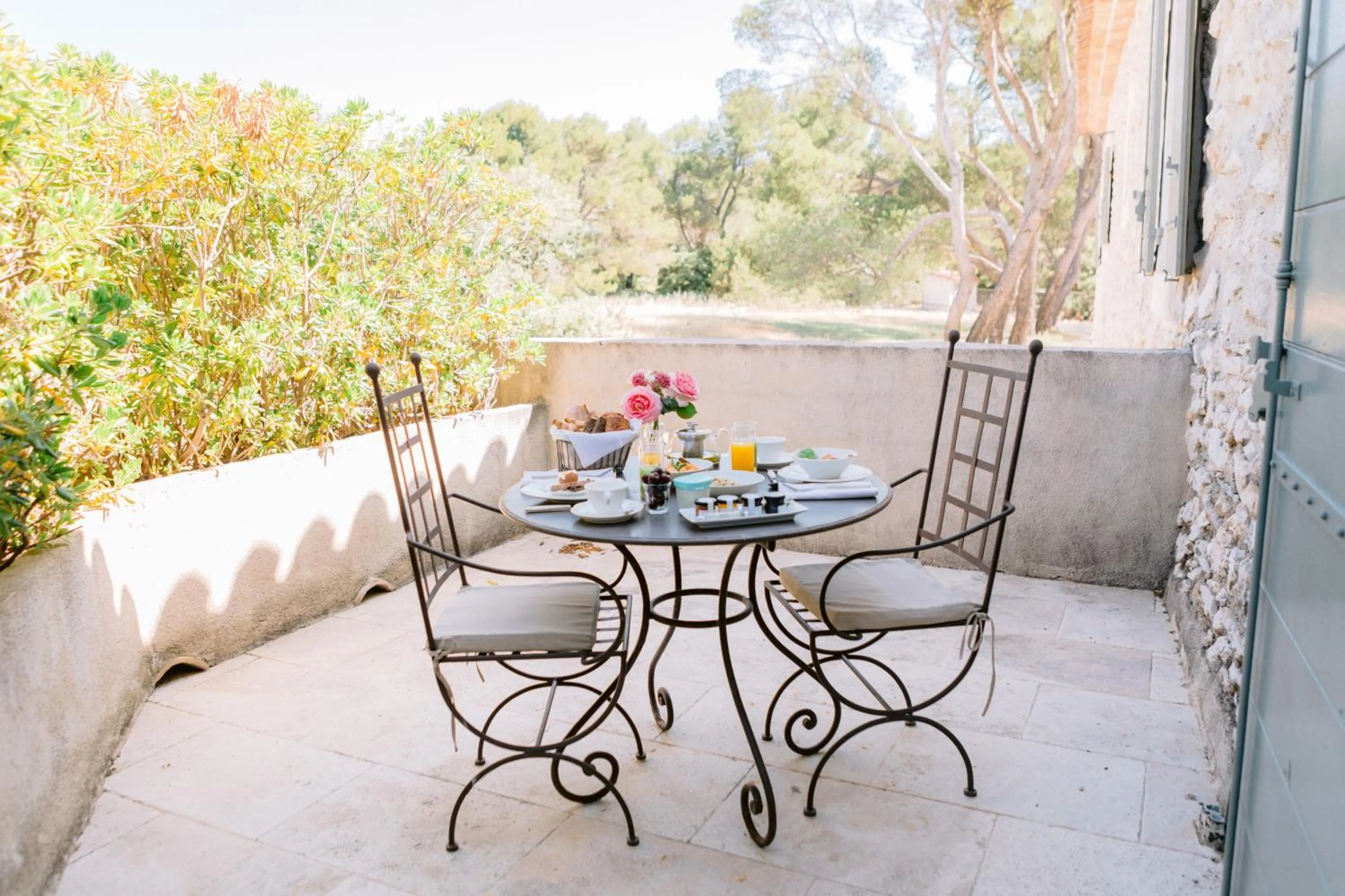 Balcony/Terrace in Le Mas De La Rose - Teritoria
