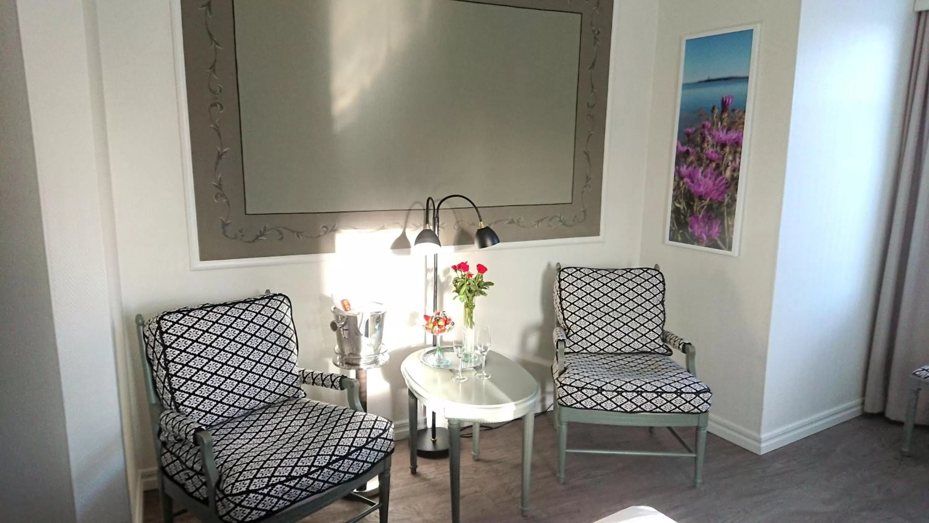 Seating area in Best Western Centralhotellet