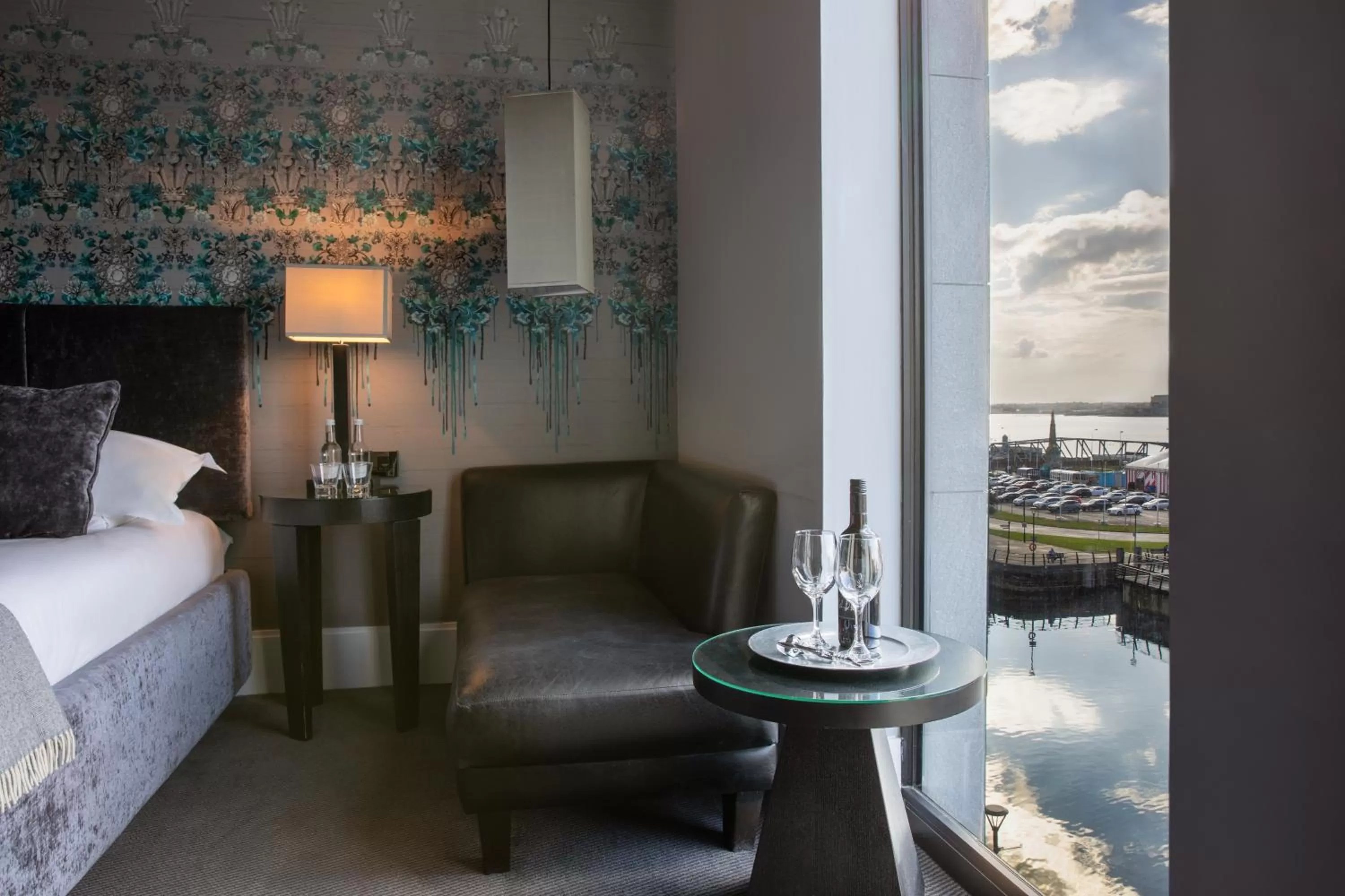 Bed in Malmaison Liverpool