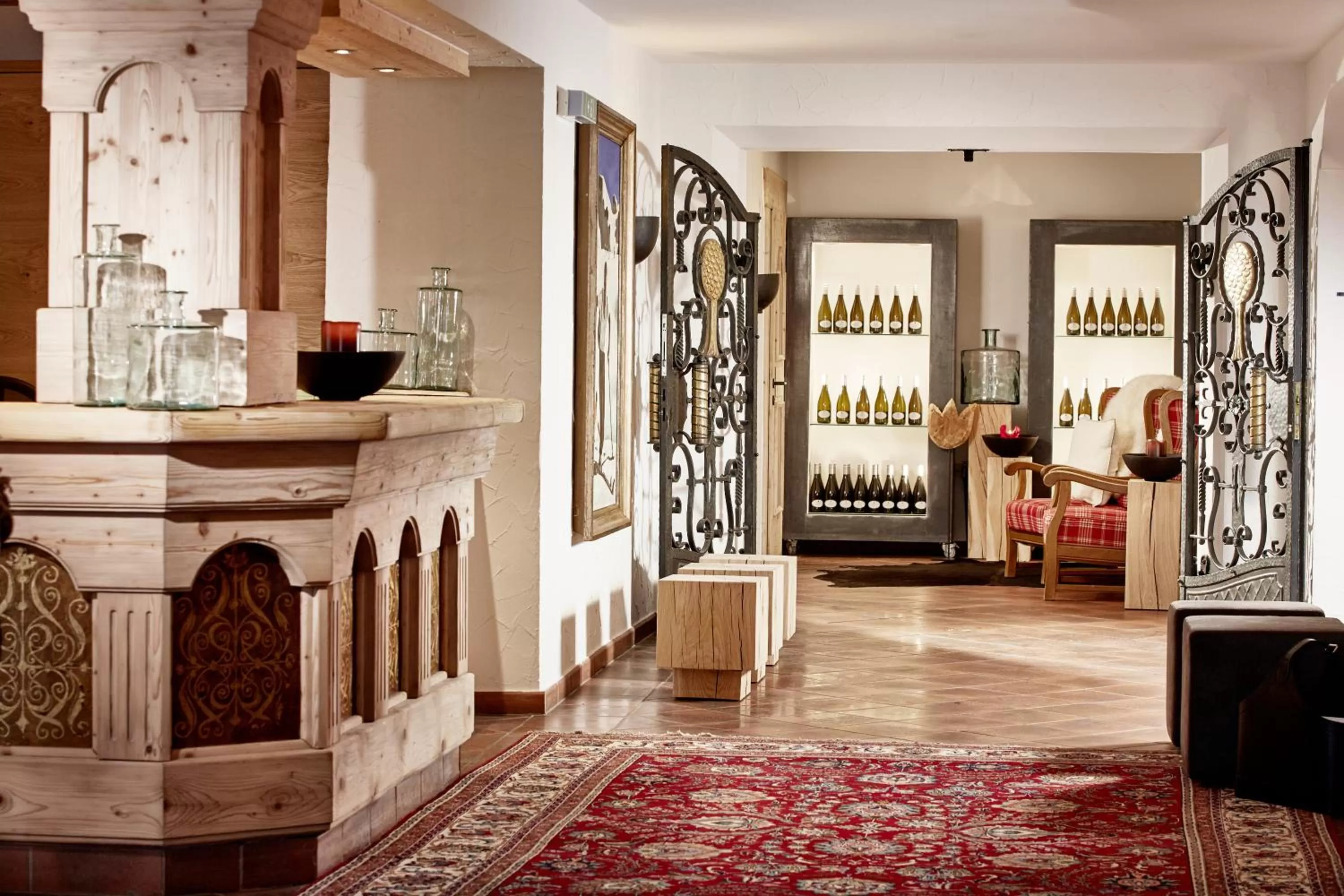 Lounge or bar in der grüne Baum Mountain Boutique Hotel