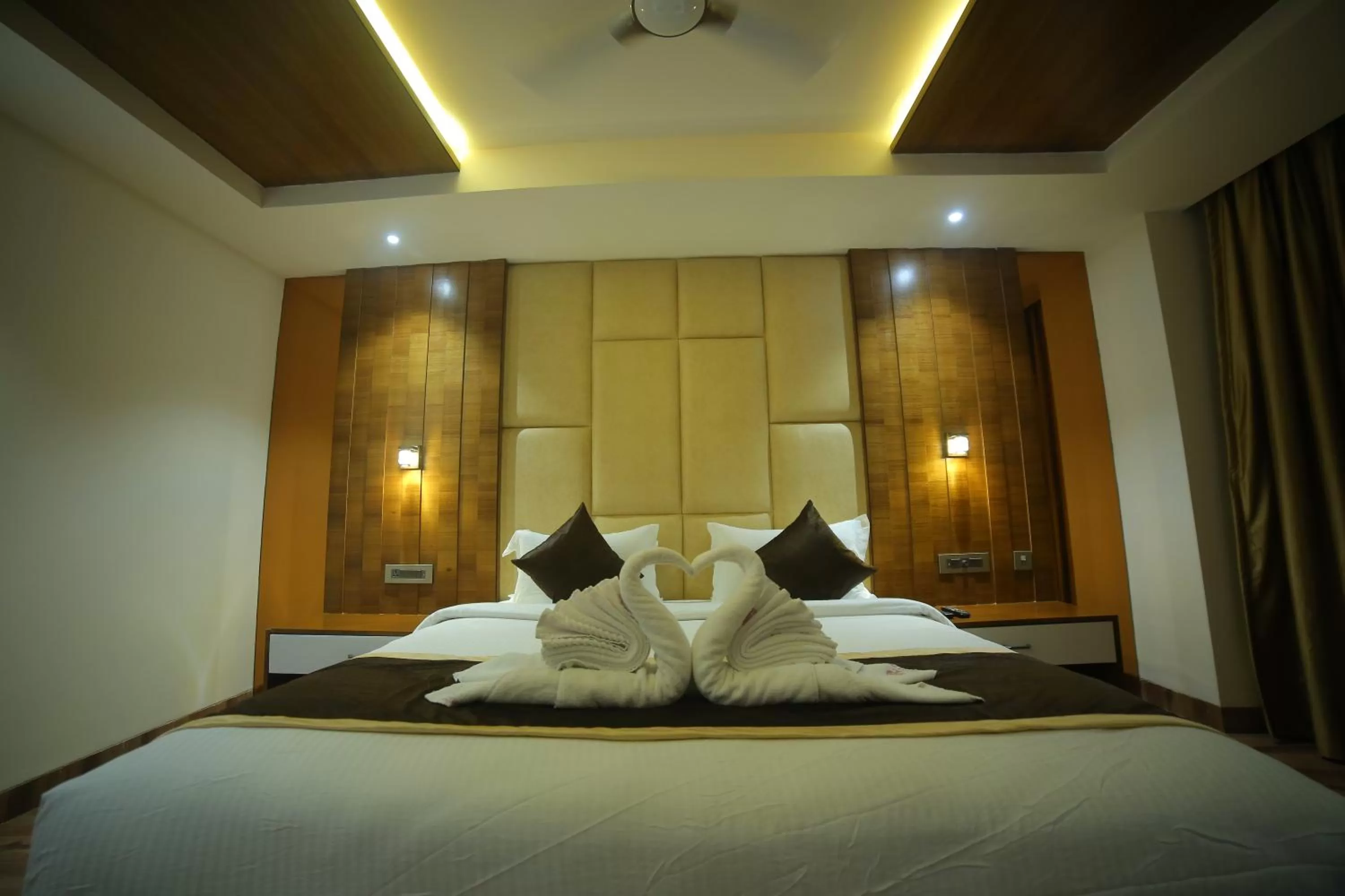 Bed in Sree Fortune Grand, Tadepalli