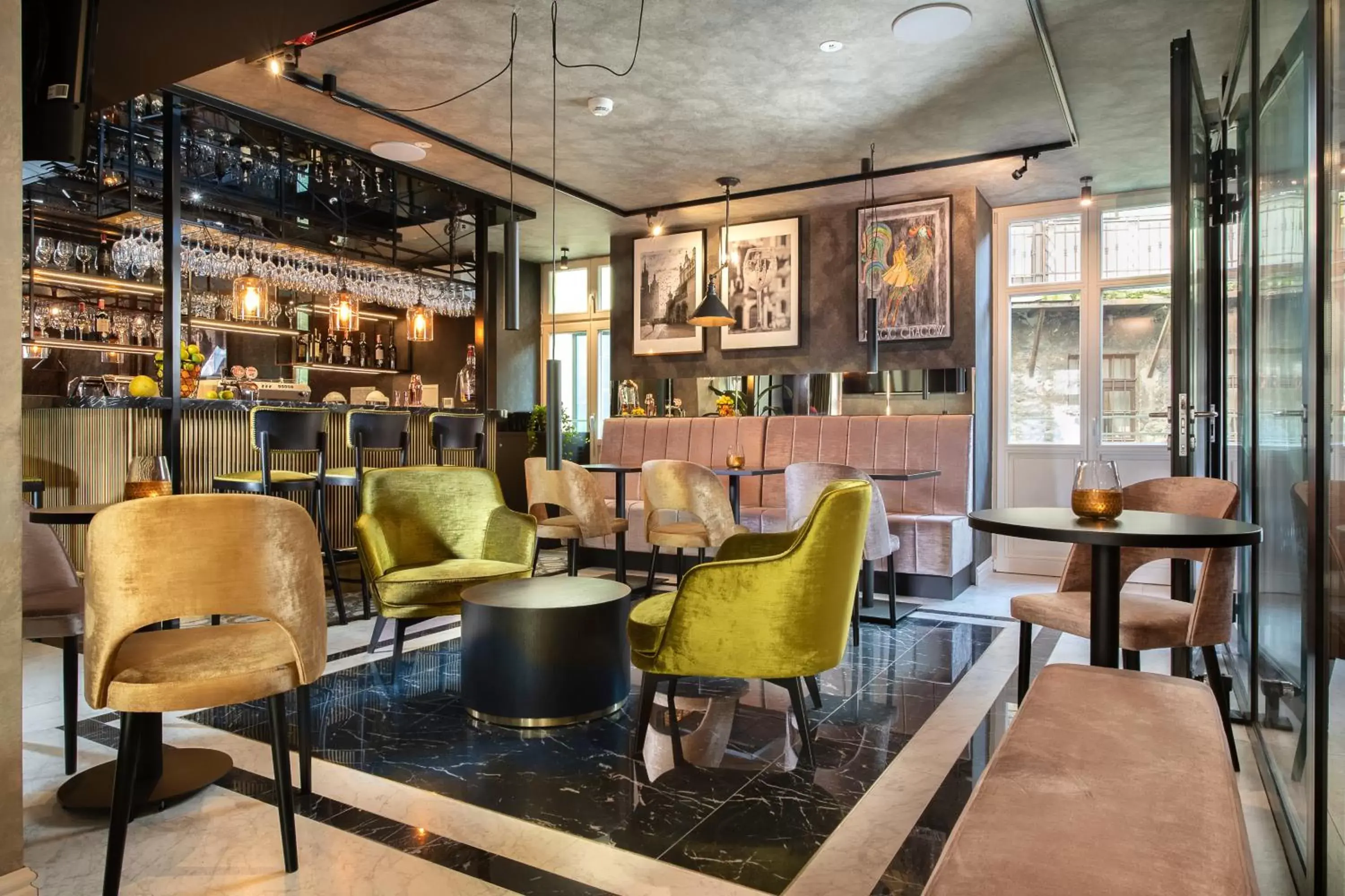 Lobby or reception, Lounge/Bar in Hotel M29