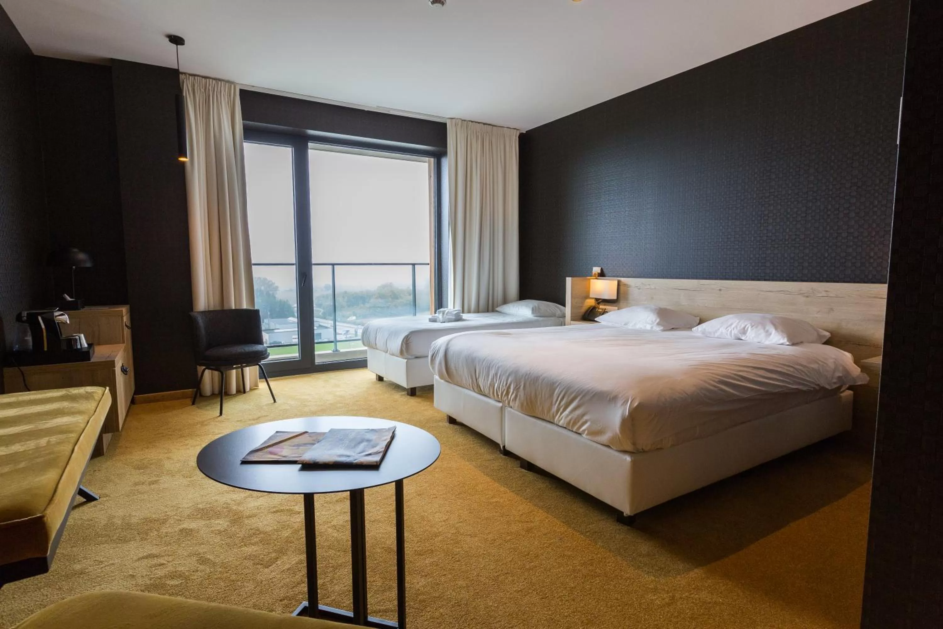 Bed in Van Der Valk Luxembourg Arlon