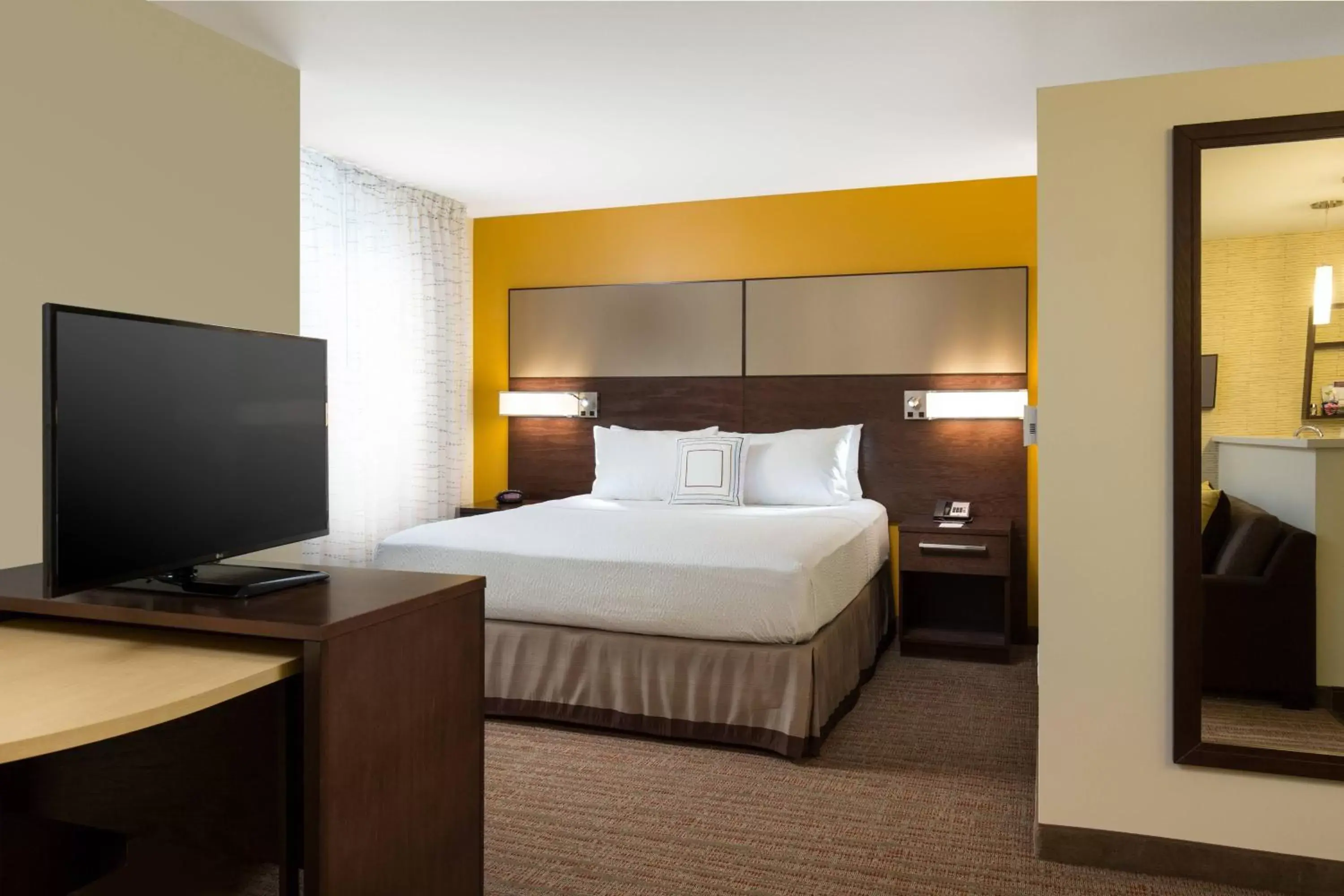 Photo of the whole room, Bed in Residence Inn by Marriott Denver Central Park