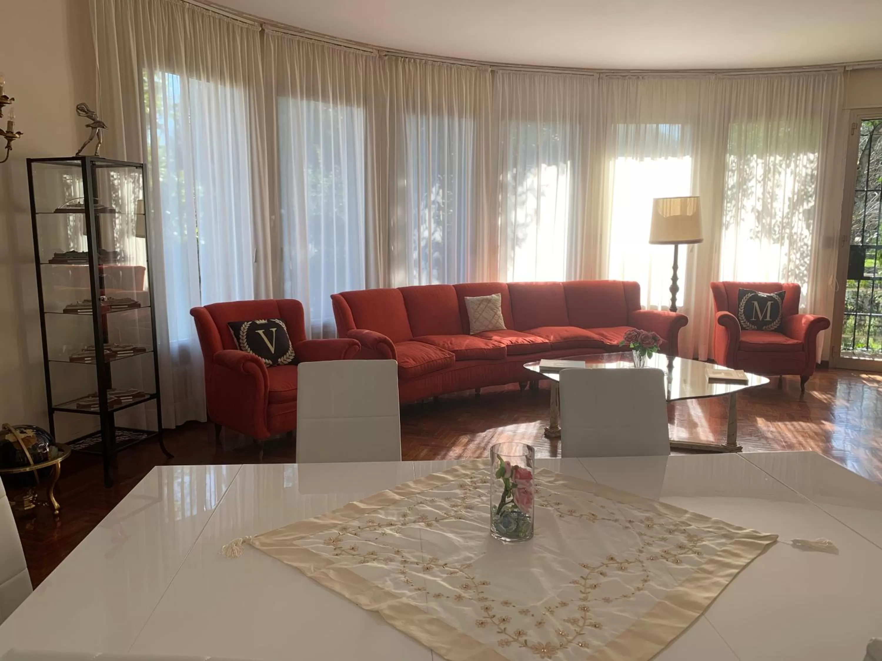 Living room in Villa Mase