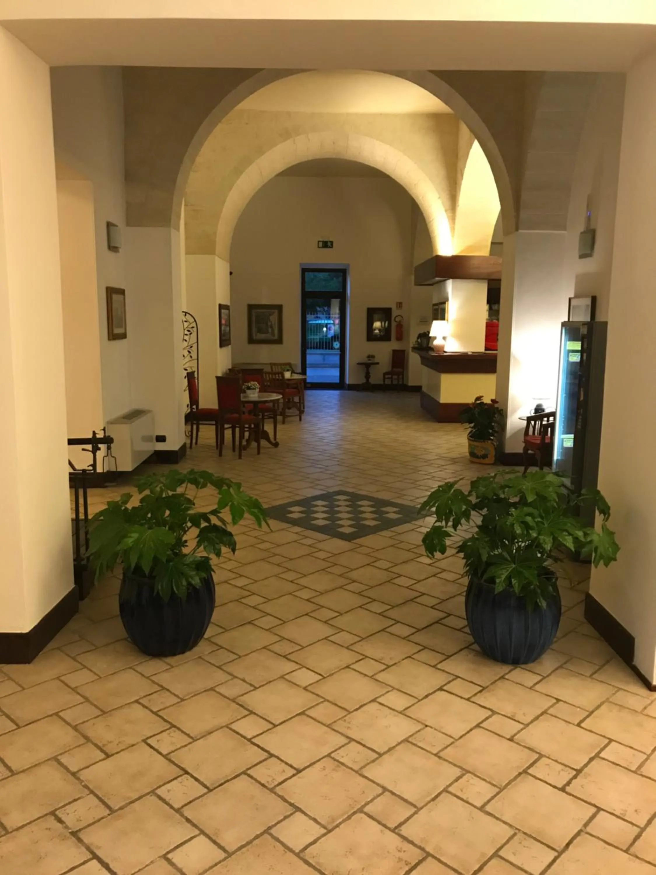 Lobby or reception in Hotel Miramare