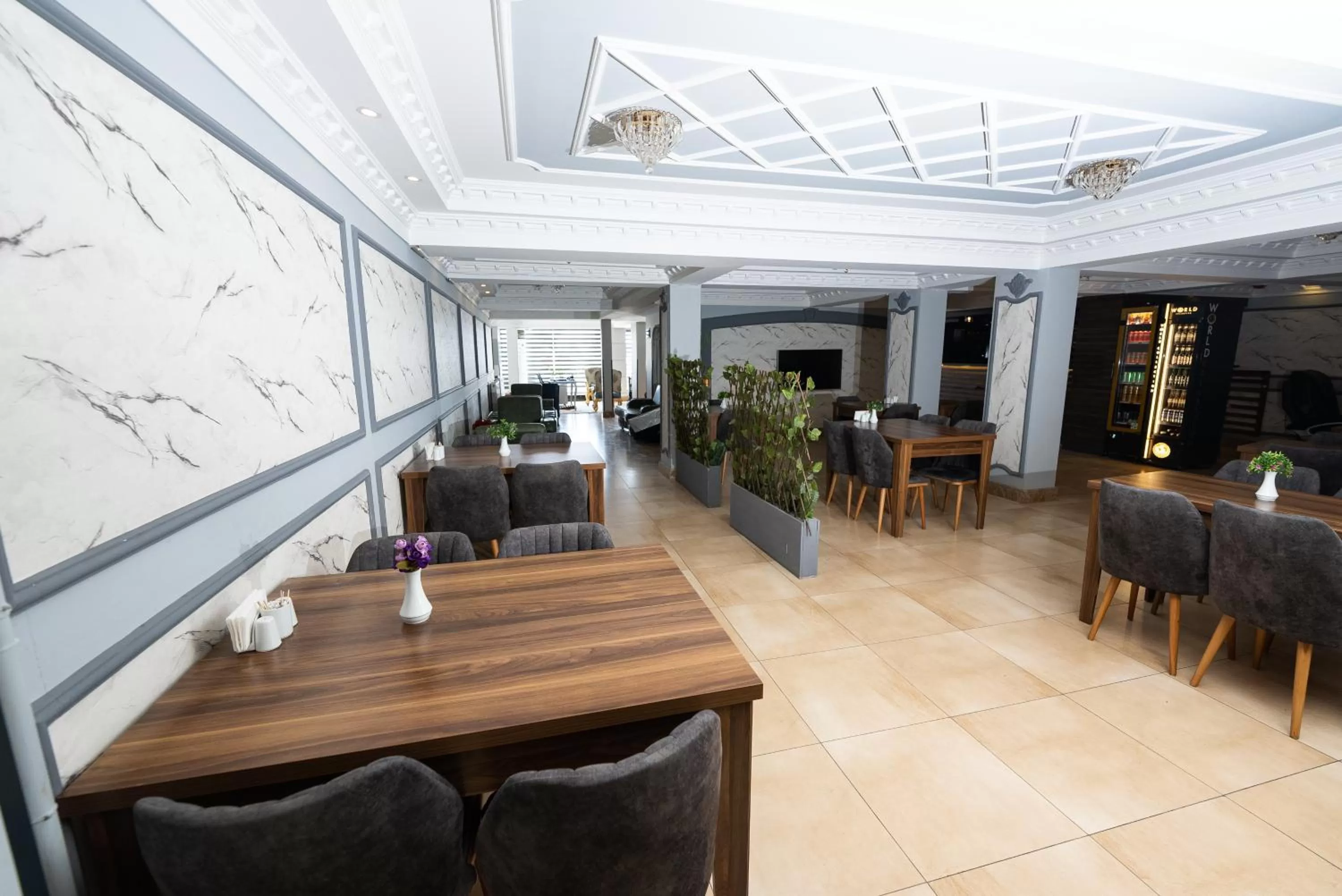 Seating area in Istanbul Panorama Hotel