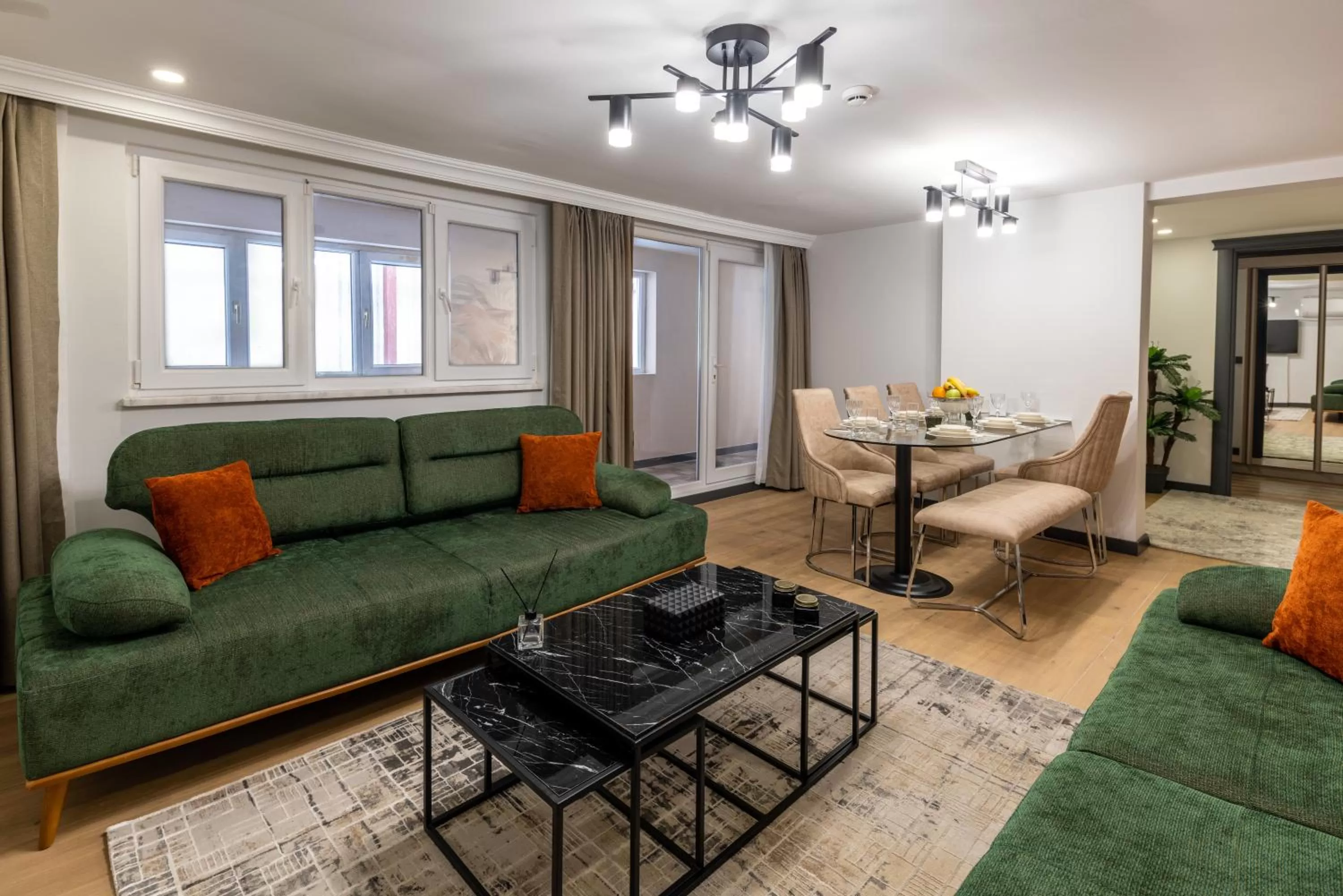 Living room in BayMari Suites City Life