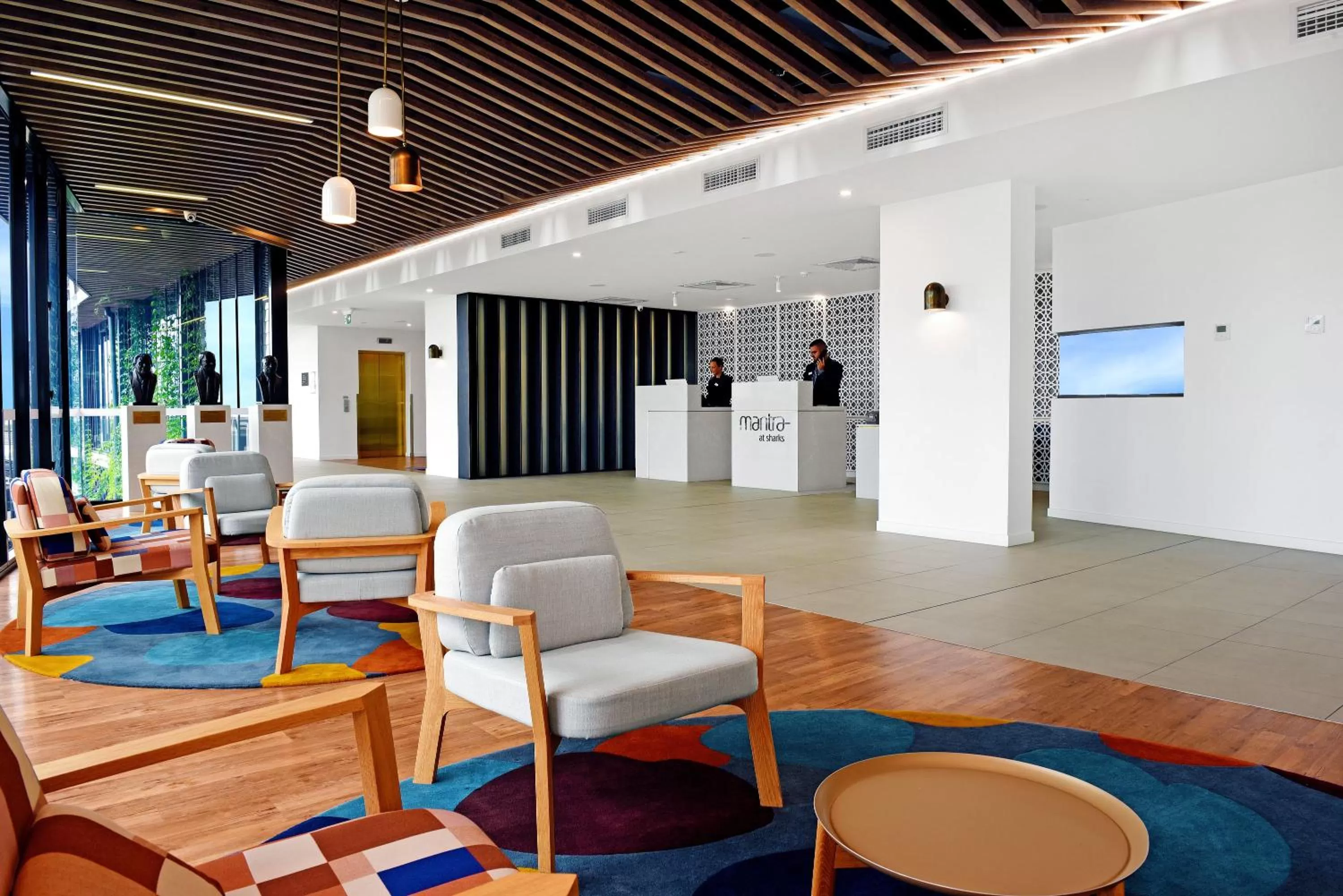 Lobby or reception in Mantra at Sharks